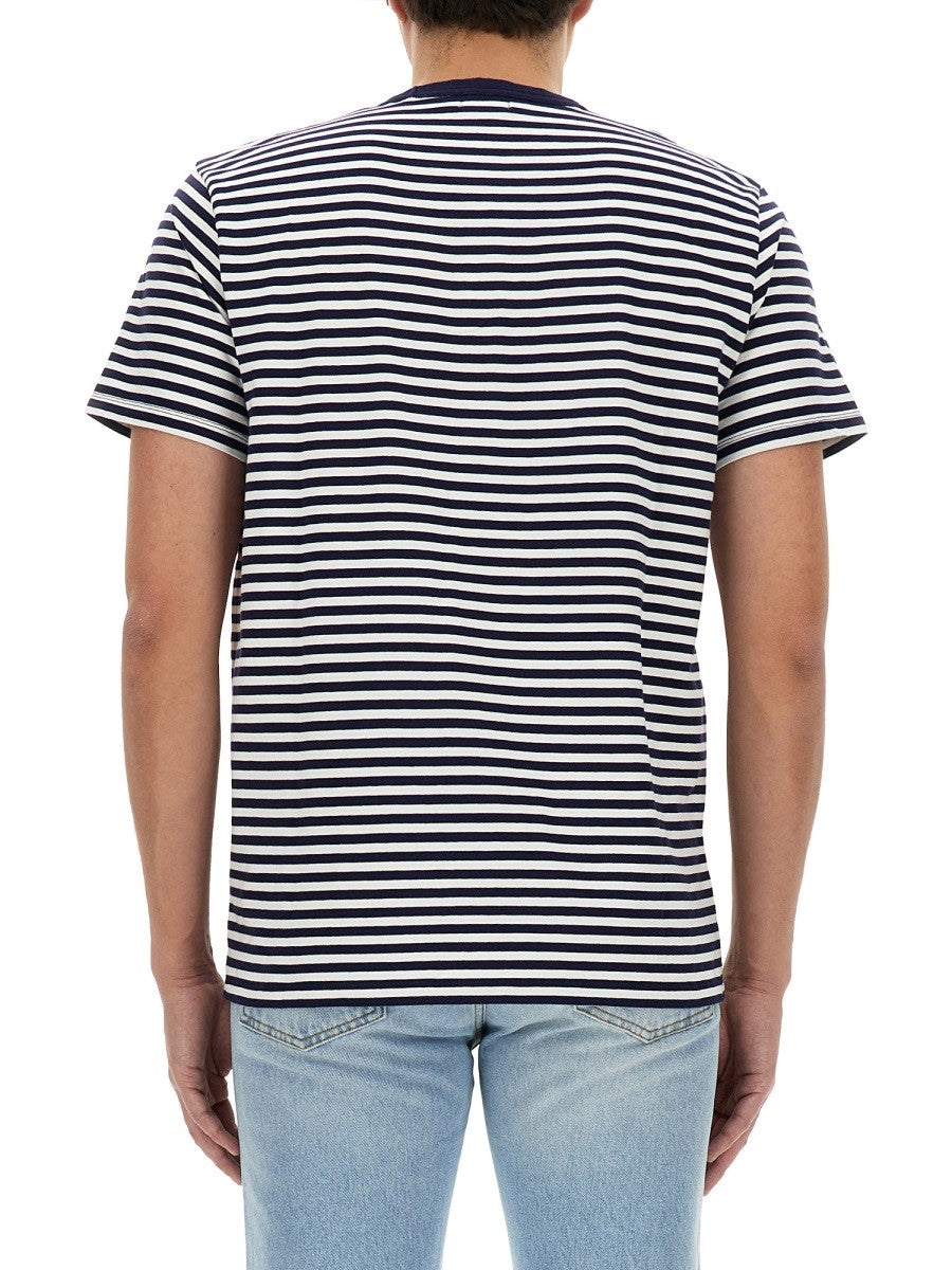Woolrich - STRIPED T-SHIRT striped-t-shirt_664a6088-9ad0-402c-8ae9-1b639adf8f36