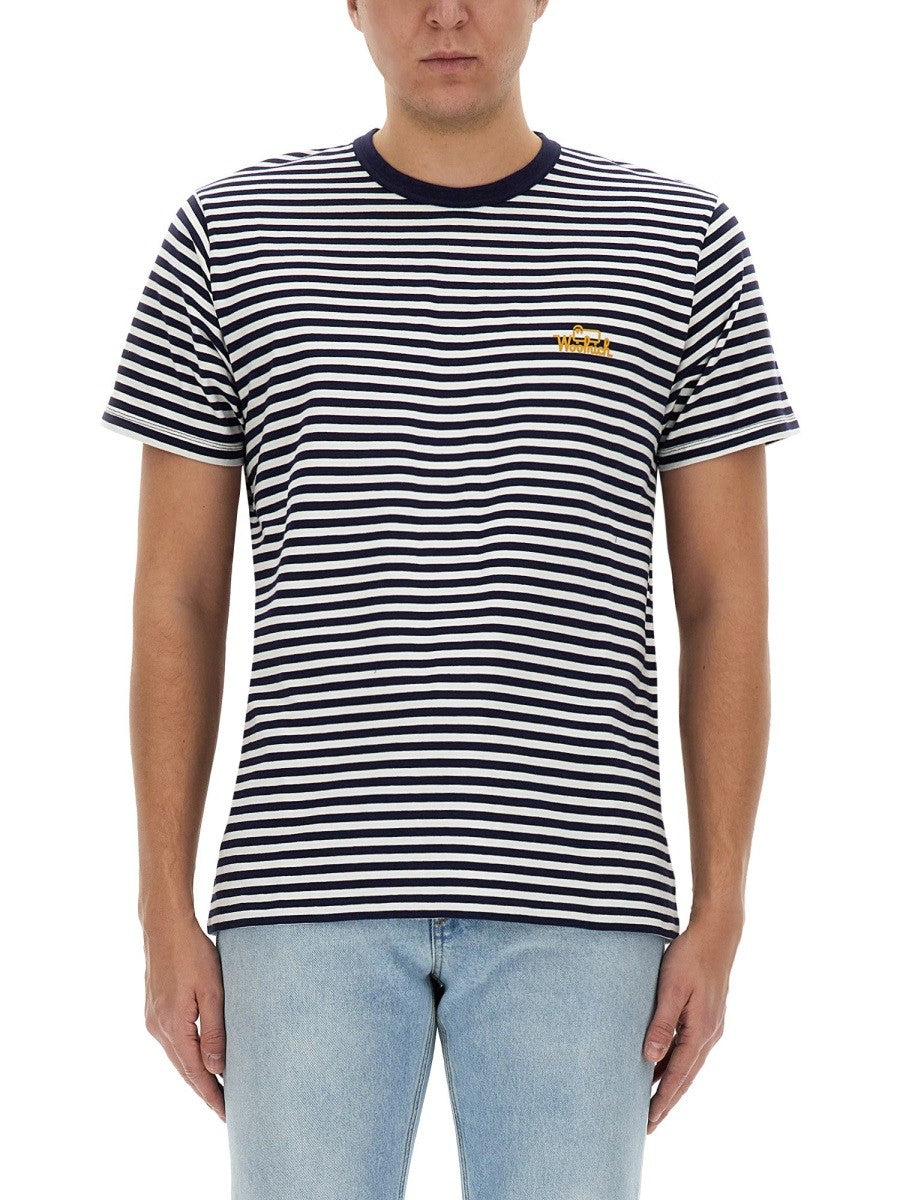 Woolrich - STRIPED T-SHIRT striped-t-shirt_73669092-09dc-4abc-95e8-1ffade469c86
