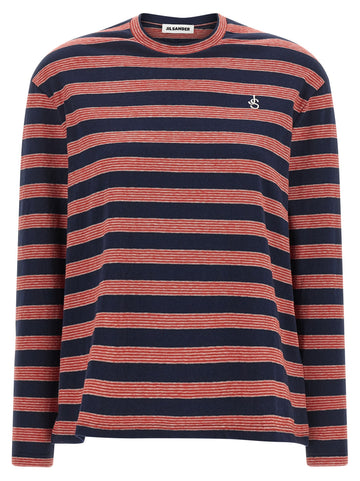 JIL SANDER - Striped t-shirt MULTICOLOR