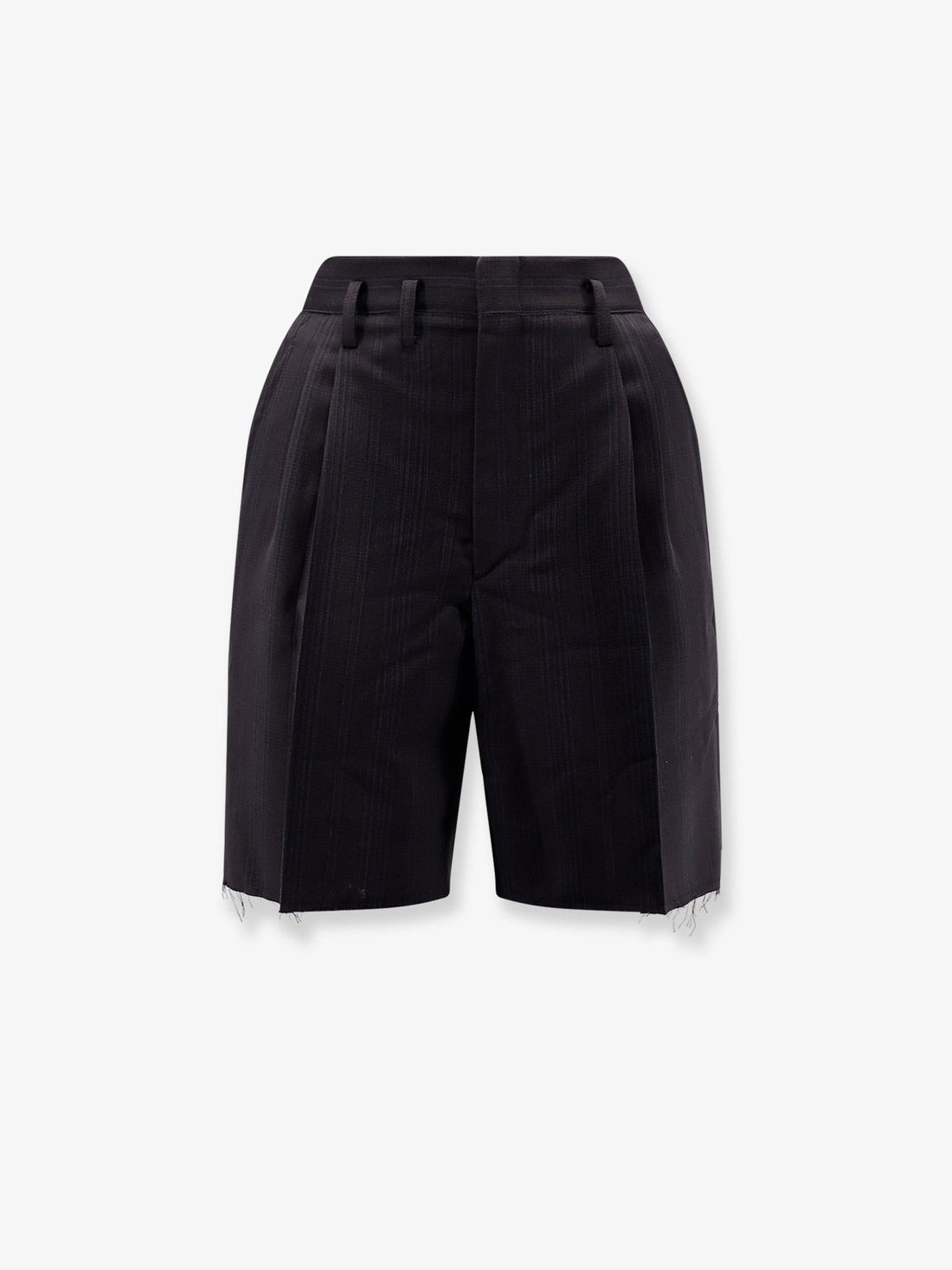 Maison Margiela - Striped virgin wool shorts striped-virgin-wool-shorts_da779987-d51a-430f-905f-7cf6bfc26bd4