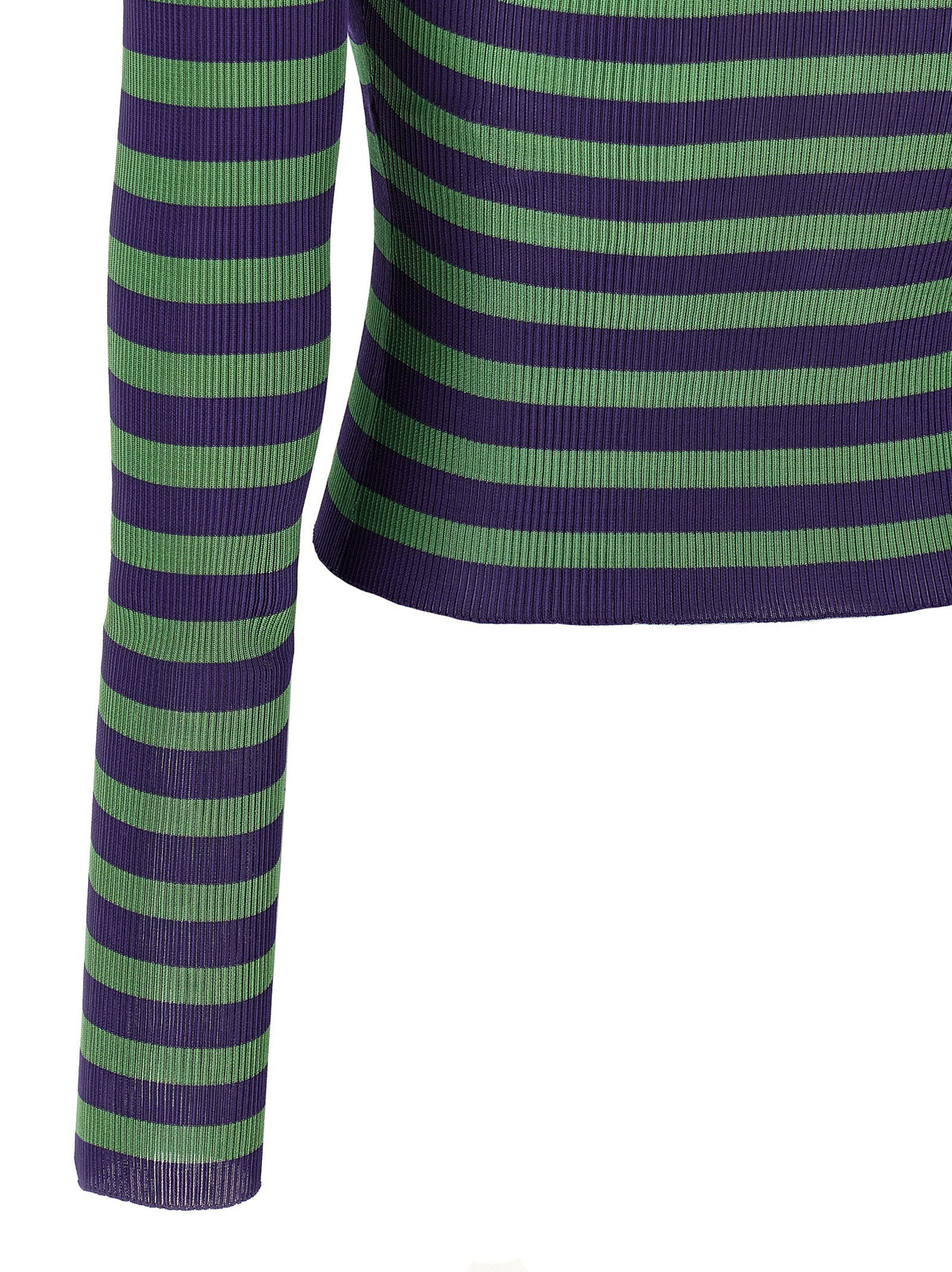 Dolce & Gabbana - Striped viscose sweater striped-viscose-sweater_7487d5c9-e803-4d30-9c63-7740b2f75527