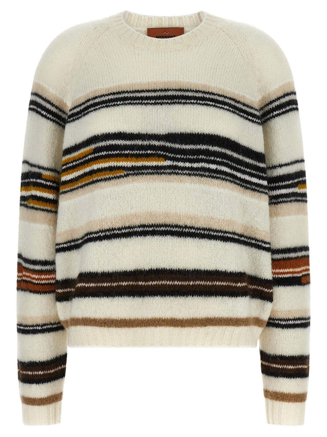 Missoni - Stripes intarsia sweater White L