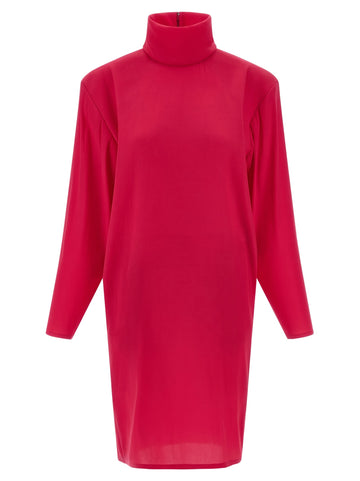 Saint Laurent - Structured shoulder dress