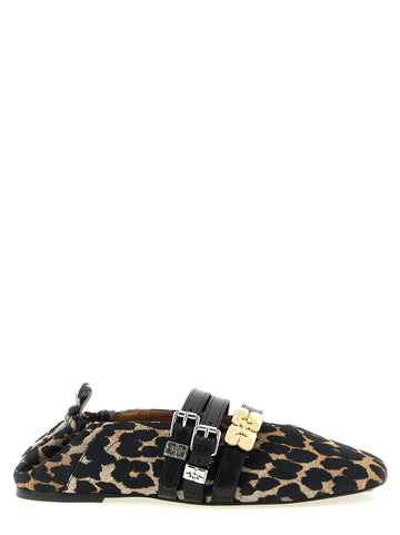 'Sue Triple' ballet flats