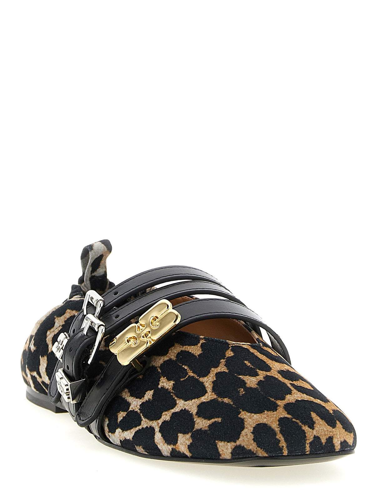 GANNI - 'Sue Triple' ballet flats