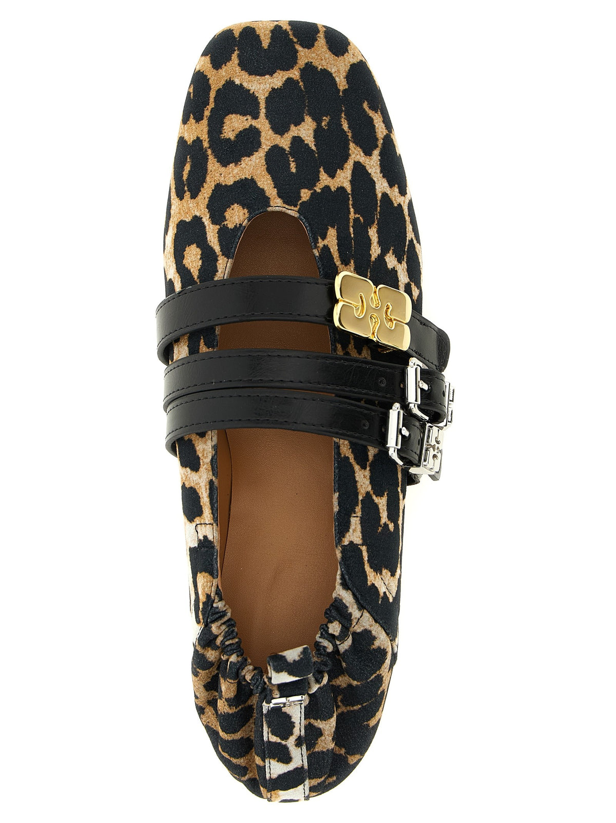 GANNI - 'Sue Triple' ballet flats
