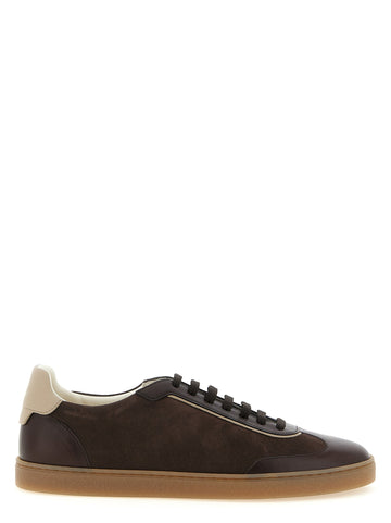 Brunello Cucinelli - Suede and smooth calf sneakers suede-and-smooth-calf-sneakers_91b8e9cf-c5d4-4ad5-815a-4364b0962ab7