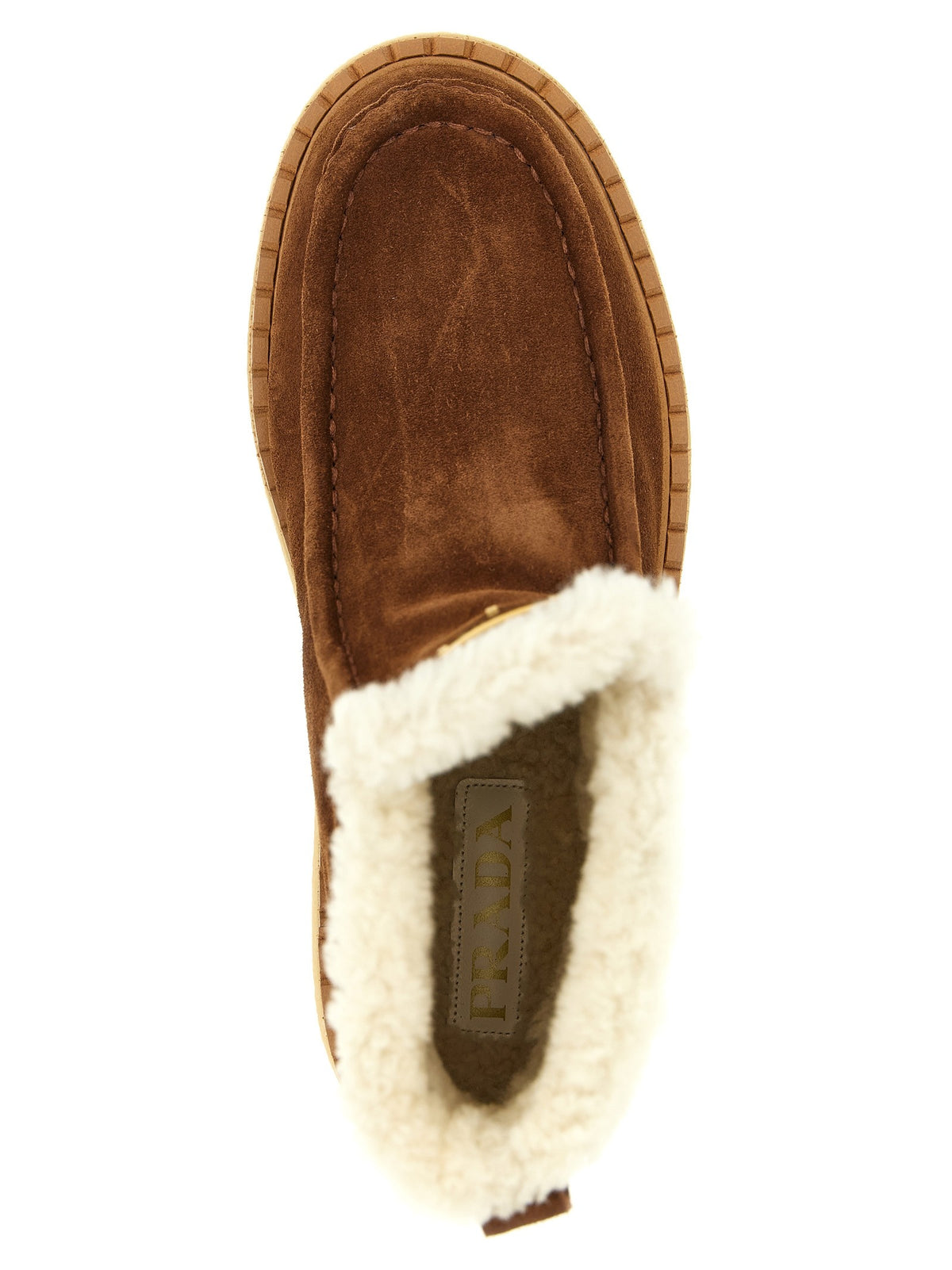 PRADA - Suede ankle boots