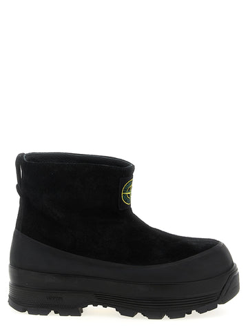 Suede ankle boots