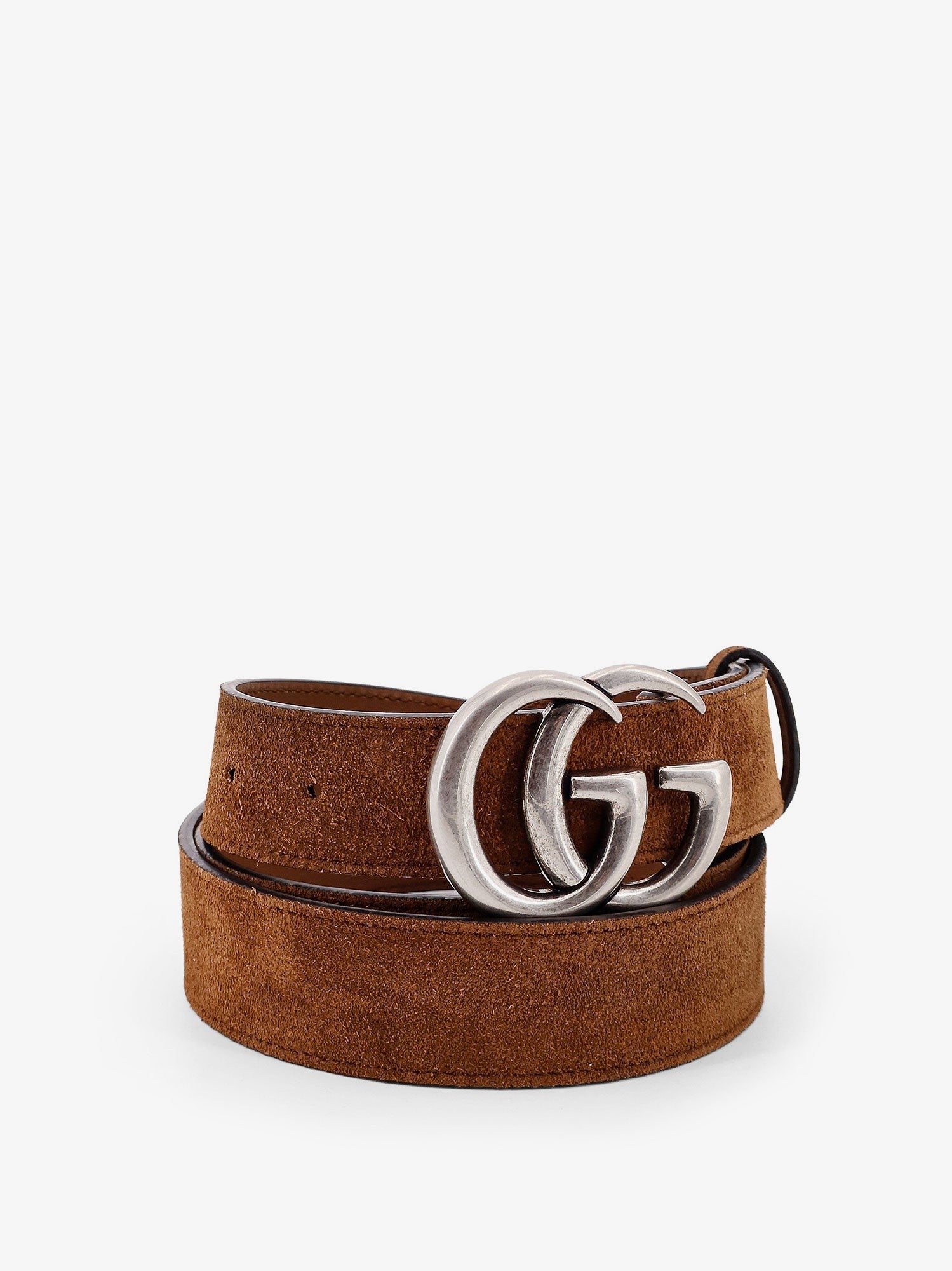 Suede belt