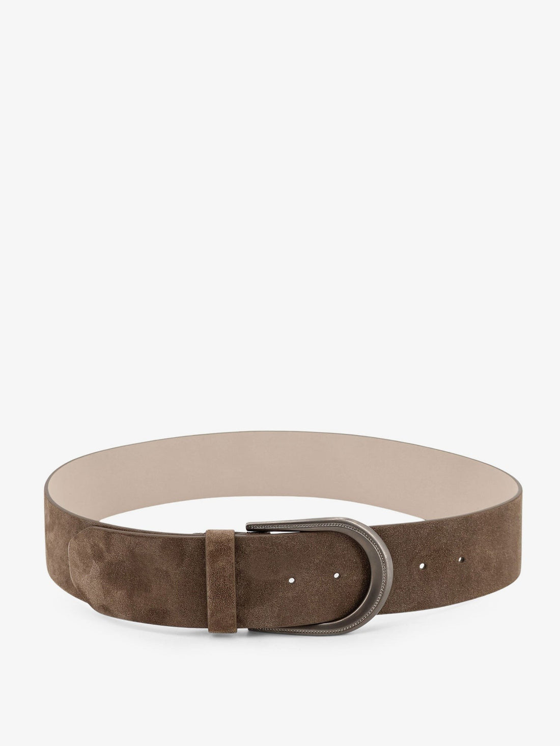 Brunello Cucinelli - Suede belt suede-belt_0adb5e37-56fb-433a-a87c-c957ad536127