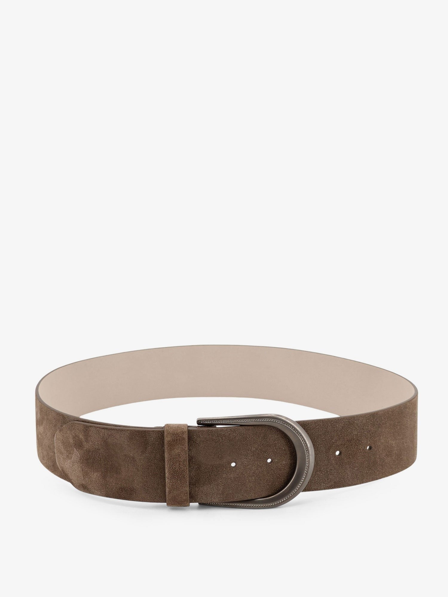Brunello Cucinelli - Suede belt suede-belt_0adb5e37-56fb-433a-a87c-c957ad536127