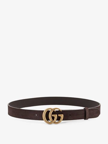 Suede belt