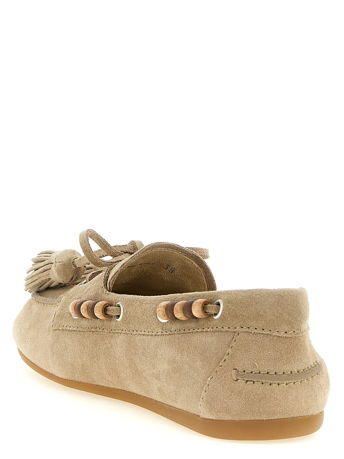 Miu Miu - Suede boat shoe