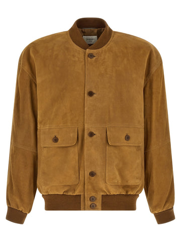Saint Laurent - Suede bomber jacket