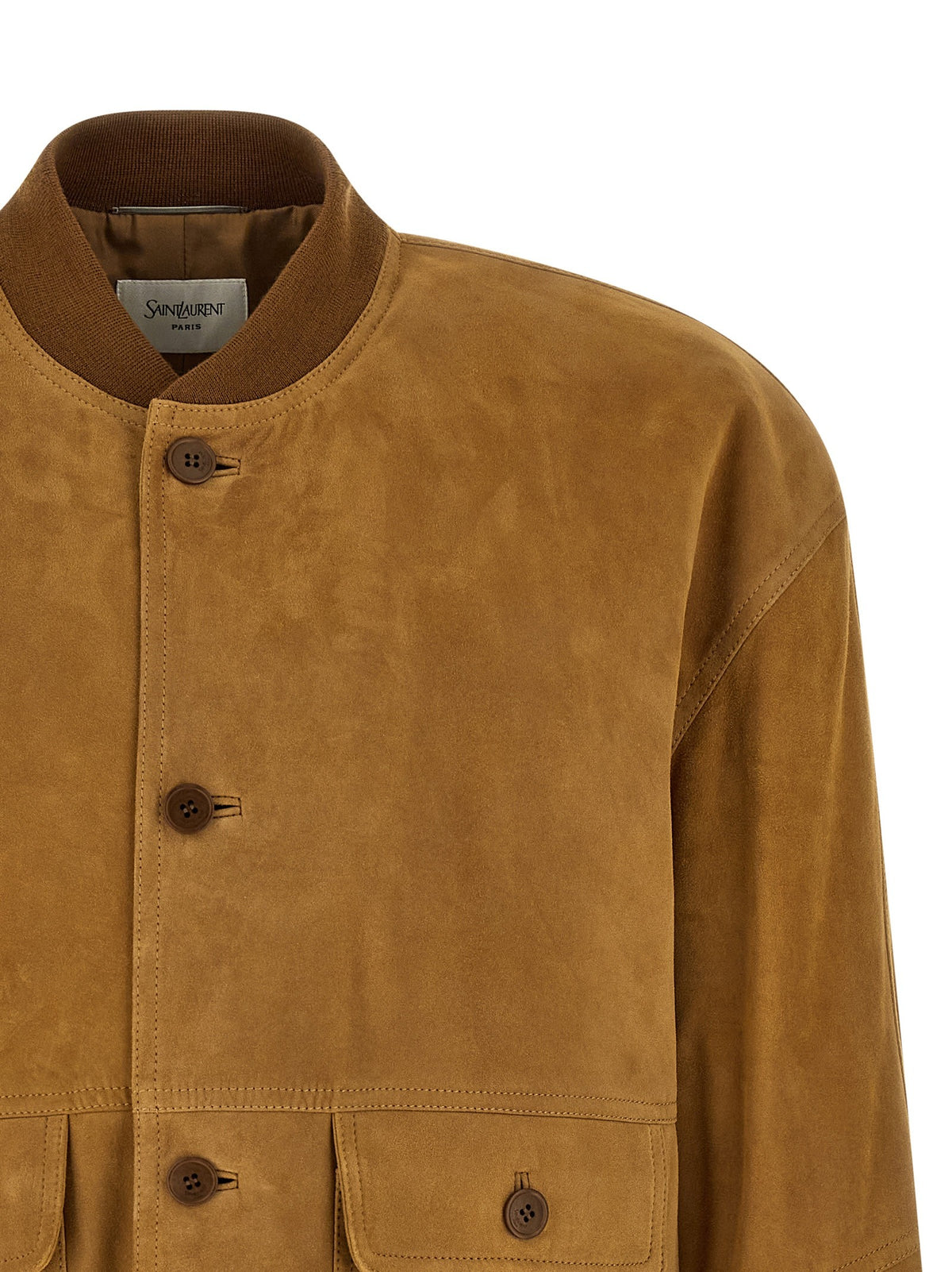 Saint Laurent - Suede bomber jacket