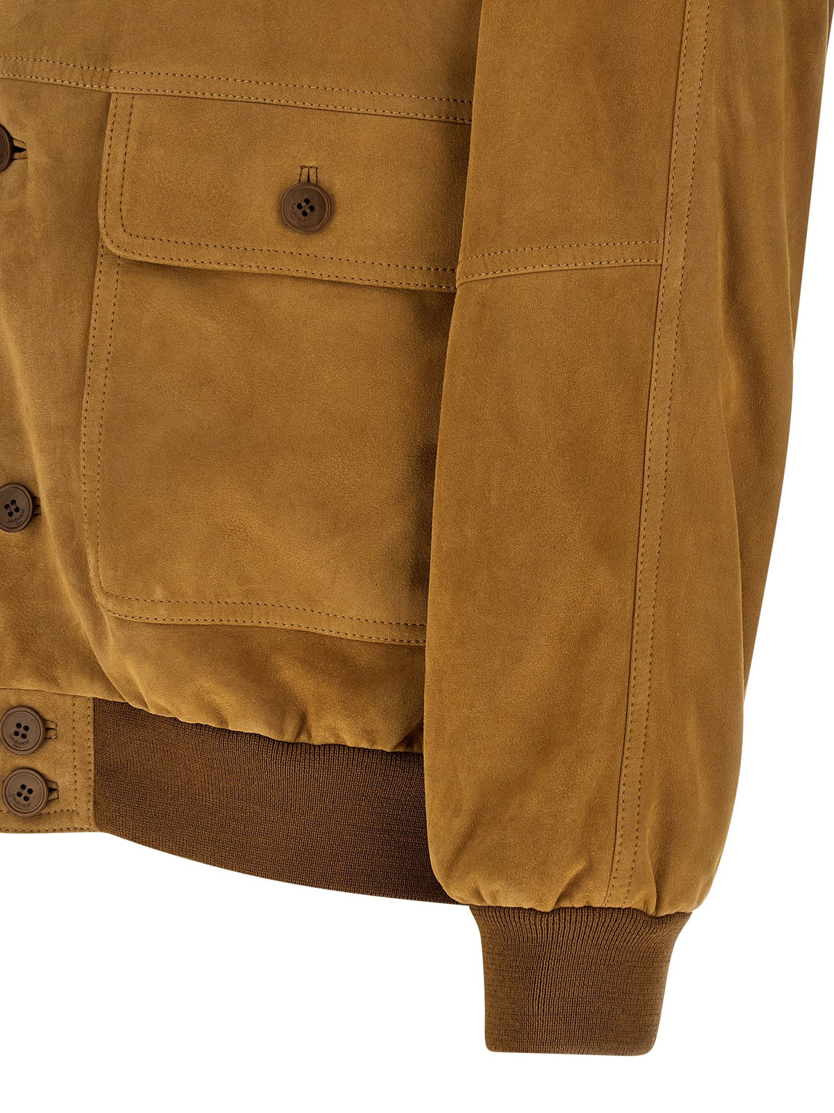 Saint Laurent - Suede bomber jacket