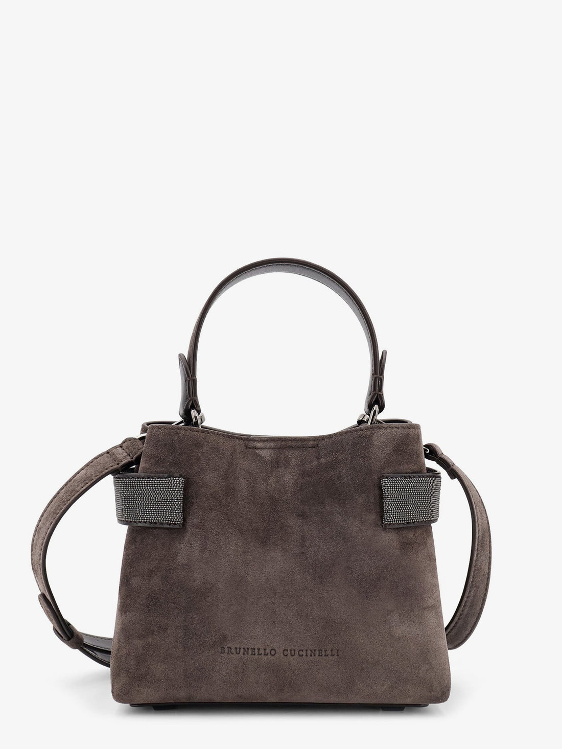 Brunello Cucinelli - Suede crossbody bag with Monili detail suede-crossbody-bag-with-monili-detail_f61e5a8b-9f8d-4206-bf63-e4755e0dfccf