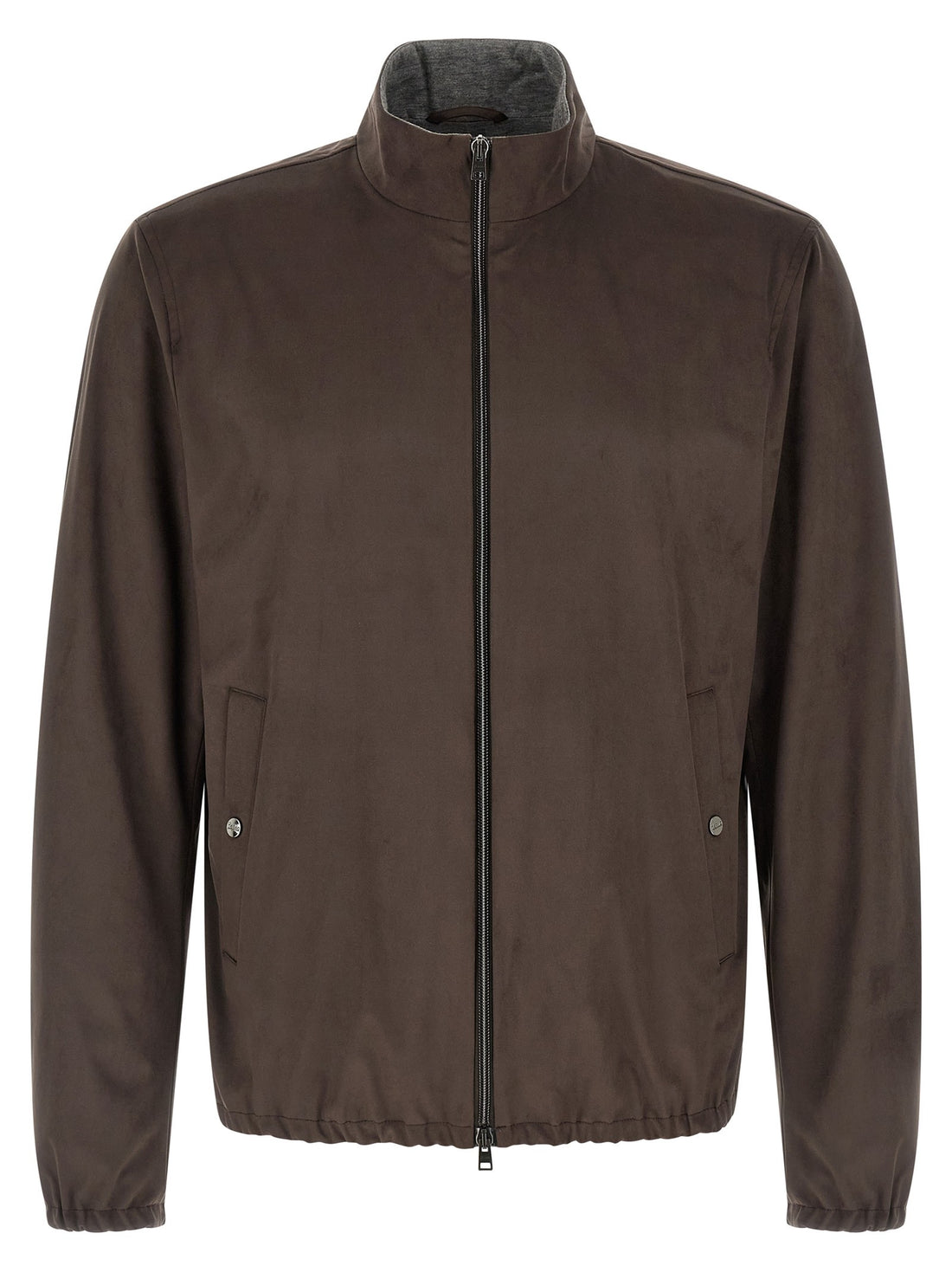 Herno - Suede effect jacket suede-effect-jacket_a588097e-1694-4374-85e0-ff7dfd57e09e
