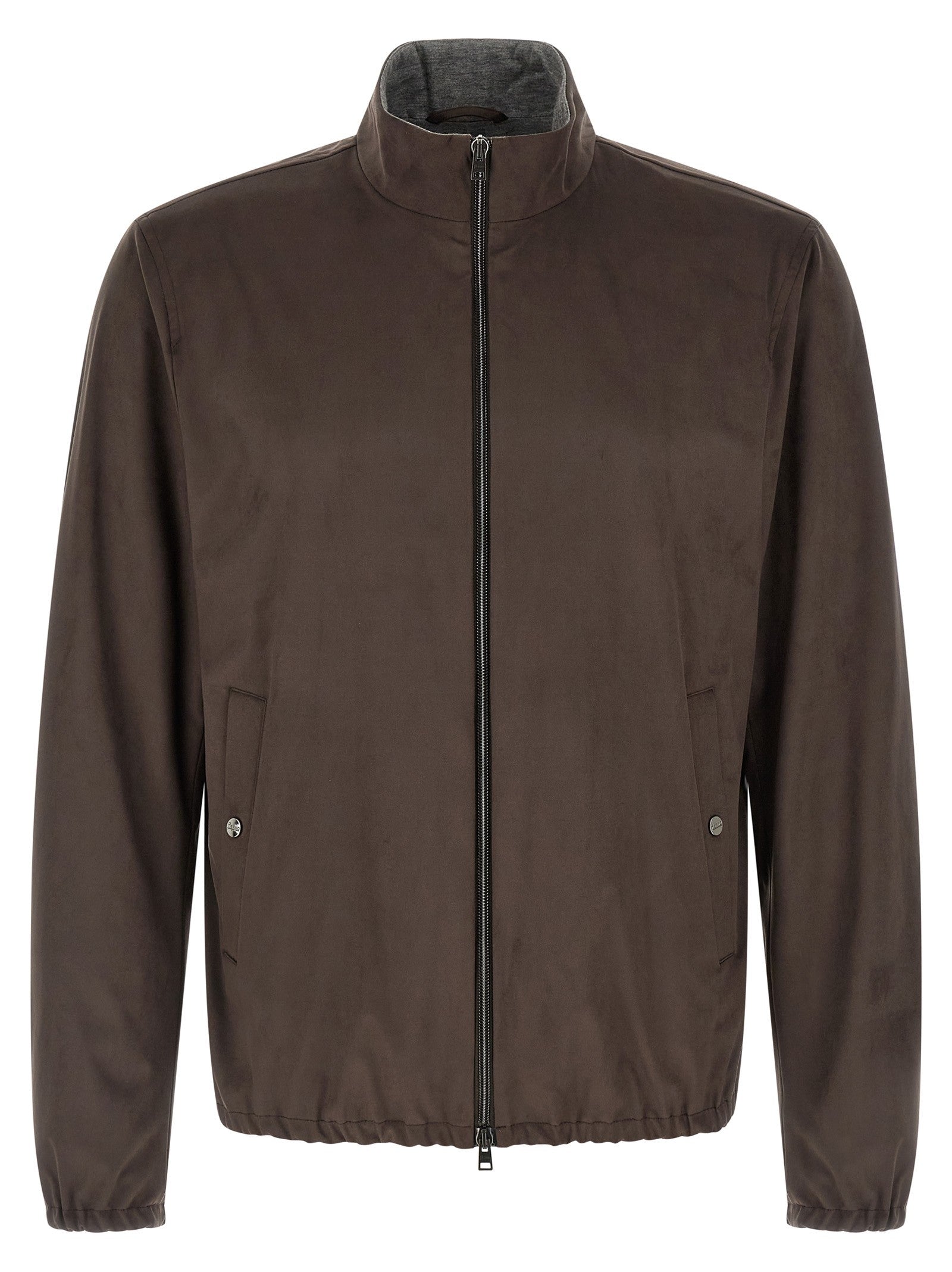 Herno - Suede effect jacket