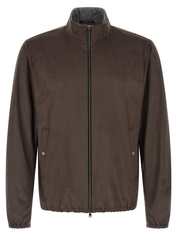 Herno - Suede effect jacket
