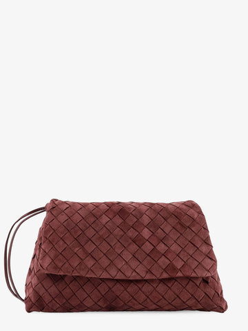 Bottega Veneta Bottega Veneta - Suede Giorno crossbody bag with Intrecciato motif