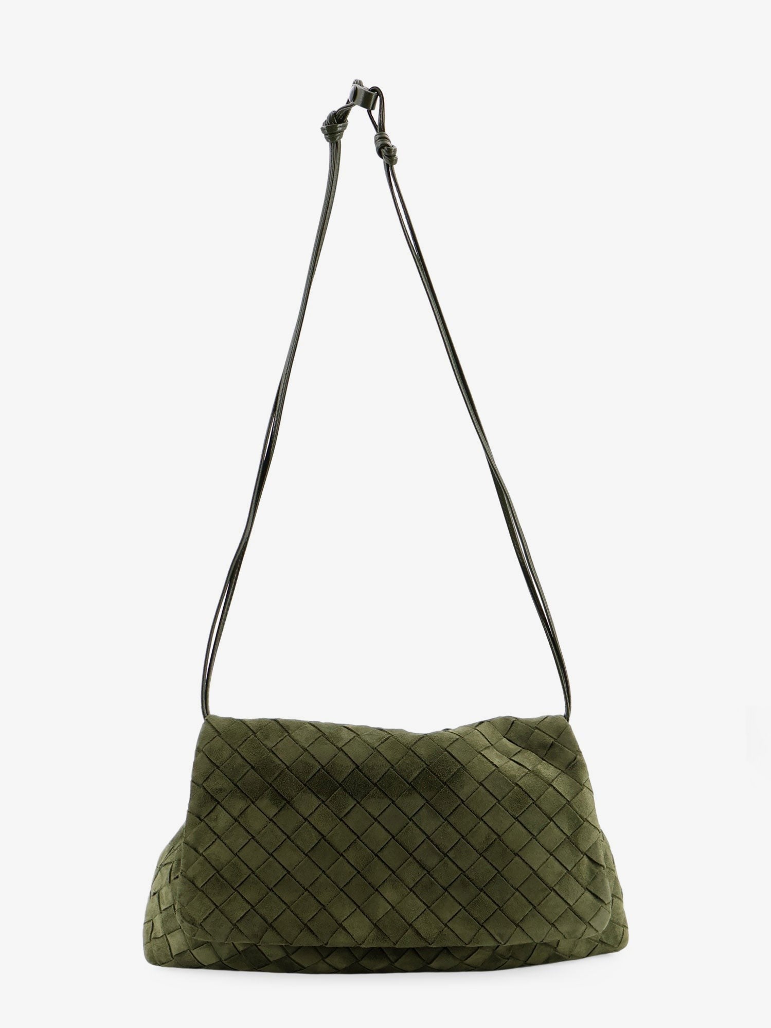 Bottega Veneta - Suede Giorno shoulder bag with Intrecciato pattern suede-giorno-shoulder-bag-with-intrecciato-pattern_02d8f9e4-9260-47c3-977d-927a28714fee