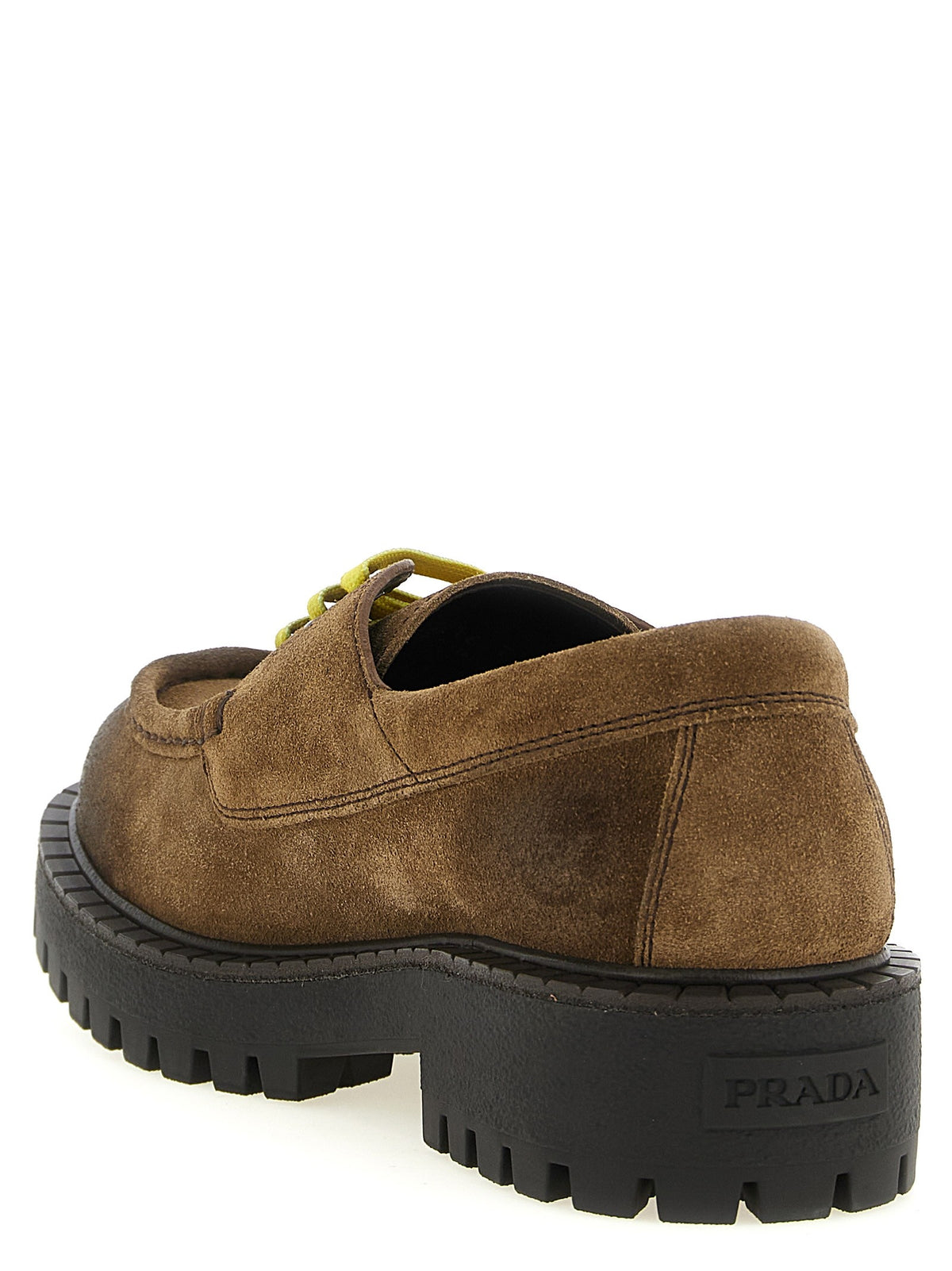 PRADA - Suede lace ups