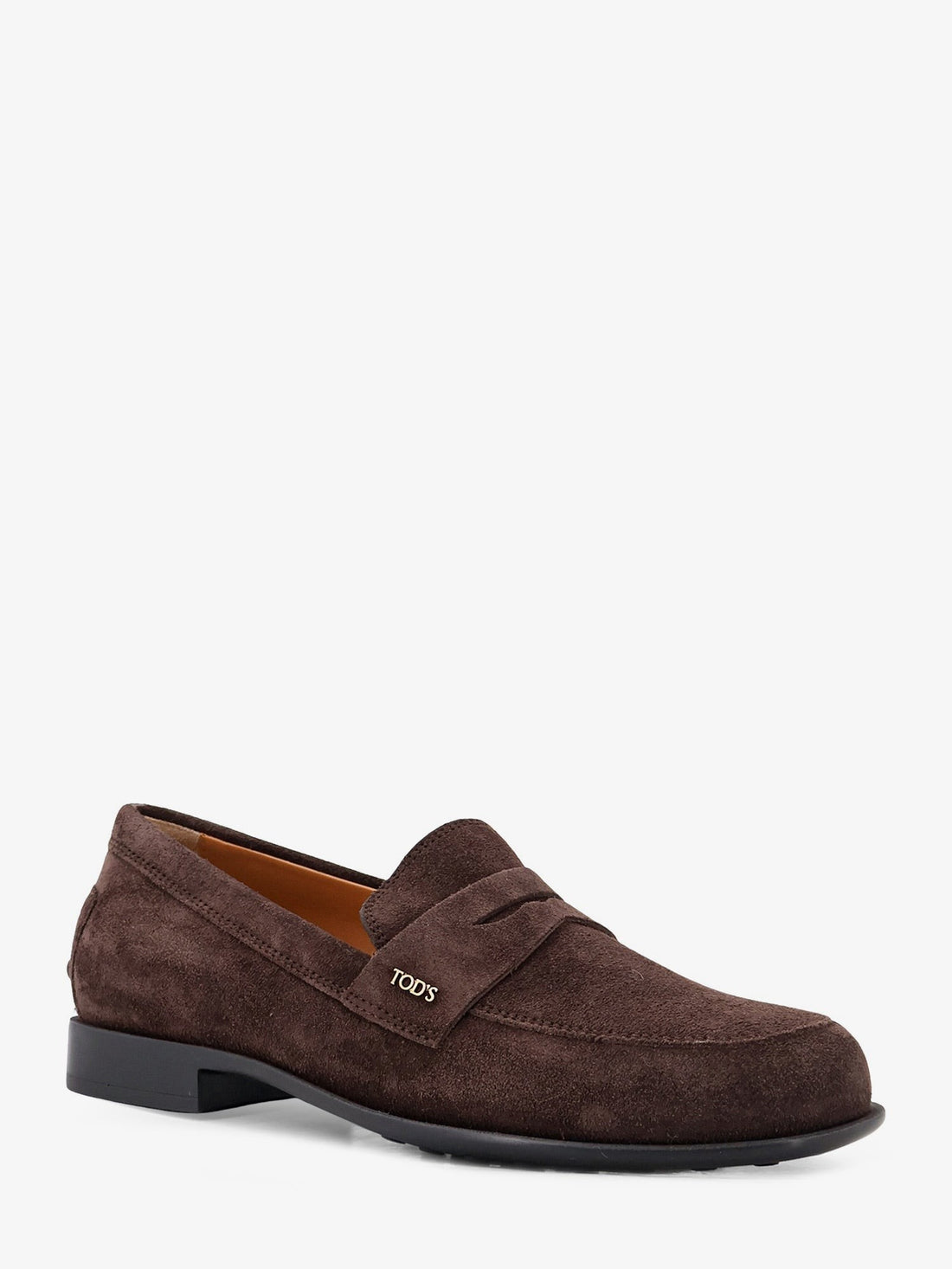 TOD'S - Suede loafers with side logo suede-loafers-with-side-logo_712fdac0-10f1-43bf-b2a2-1ae4e14677c9