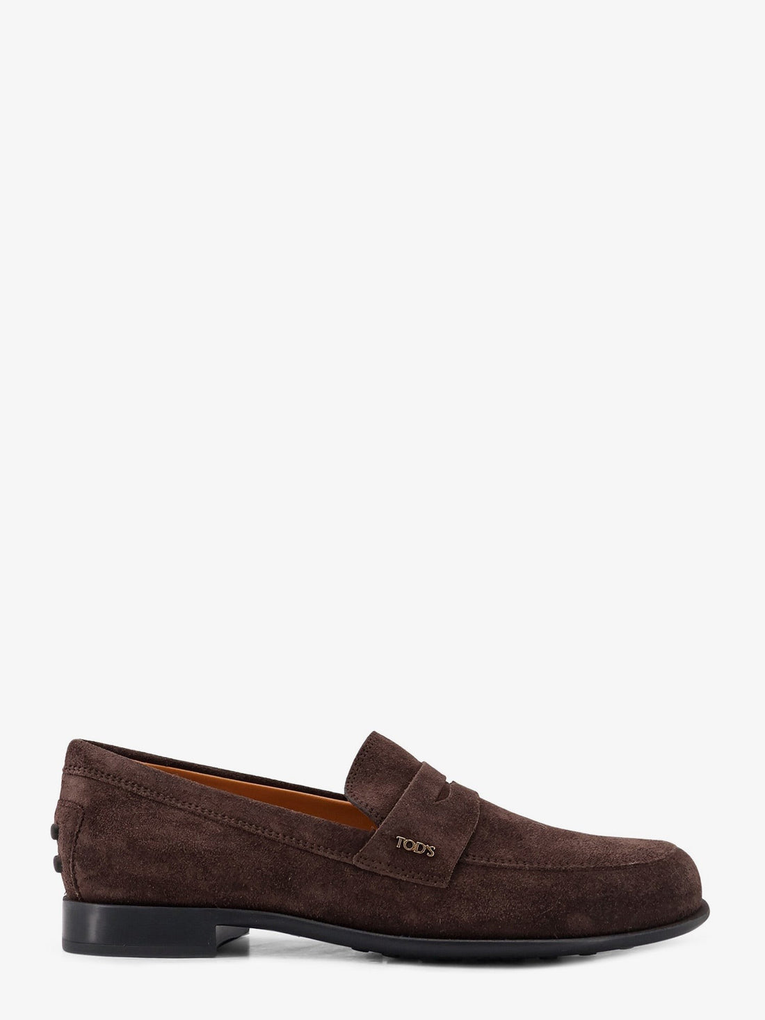 TOD'S - Suede loafers with side logo suede-loafers-with-side-logo_712fdac0-10f1-43bf-b2a2-1ae4e14677c9