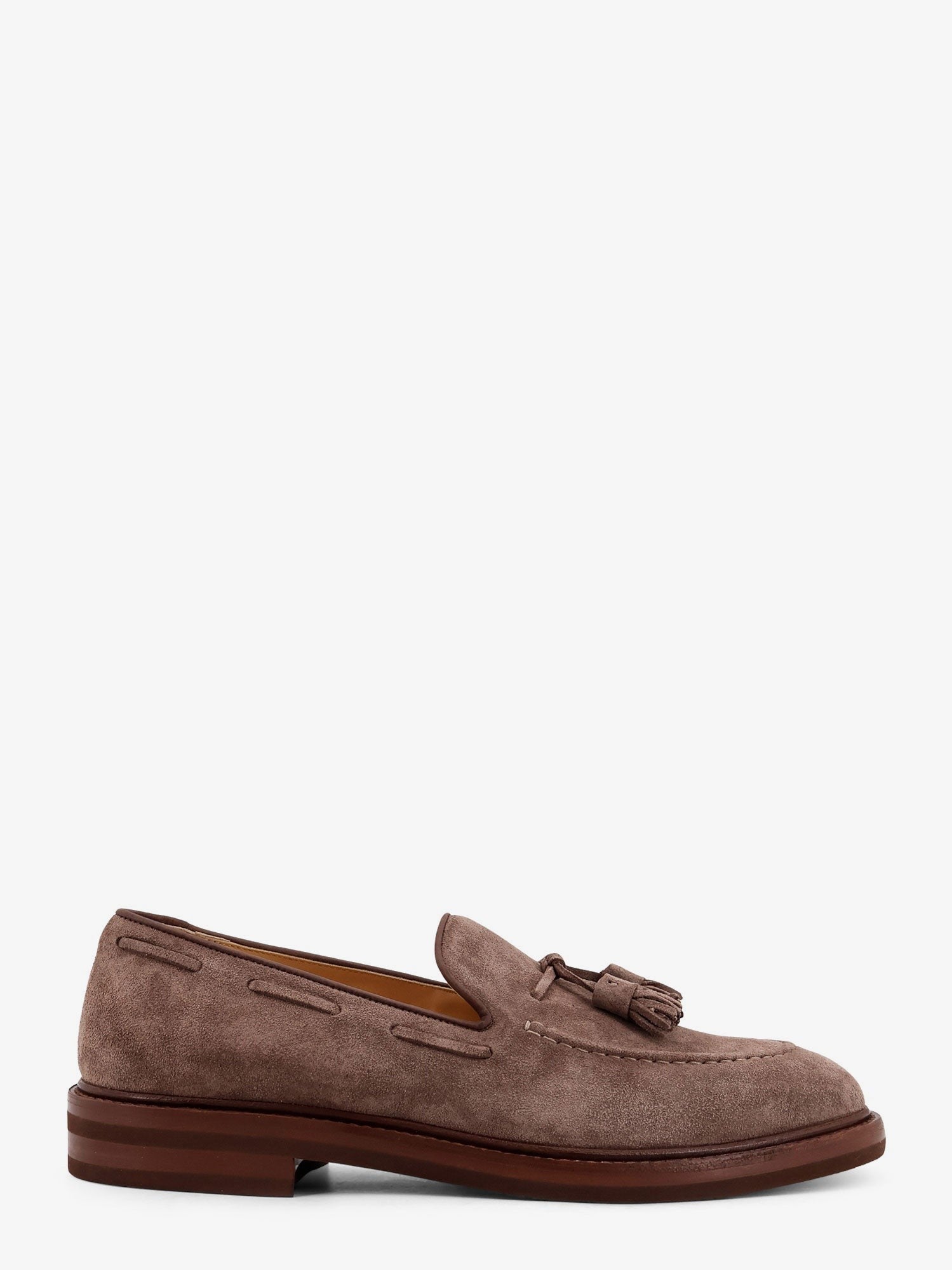Suede loafers
