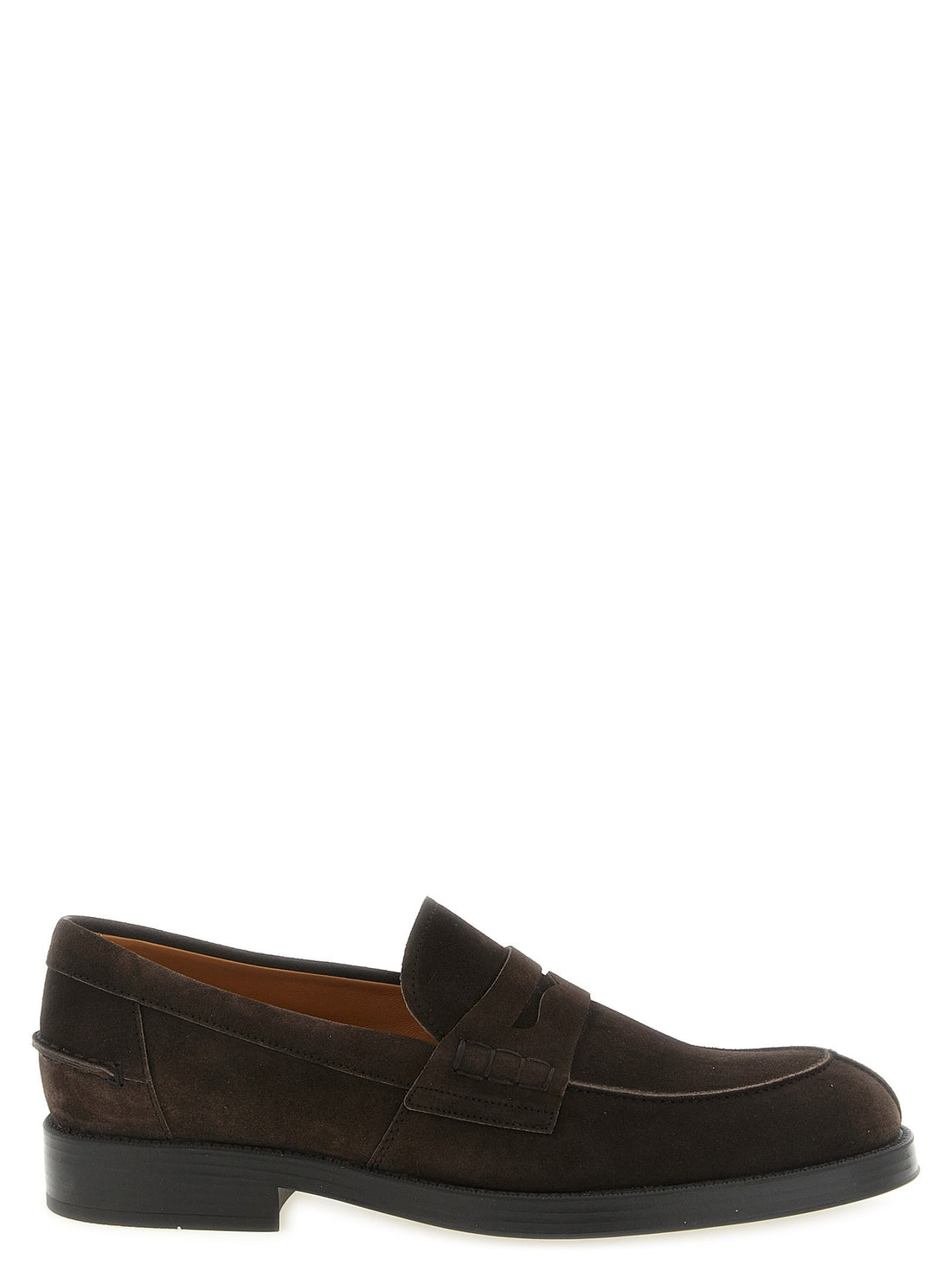 TOD'S - Suede loafers Brown