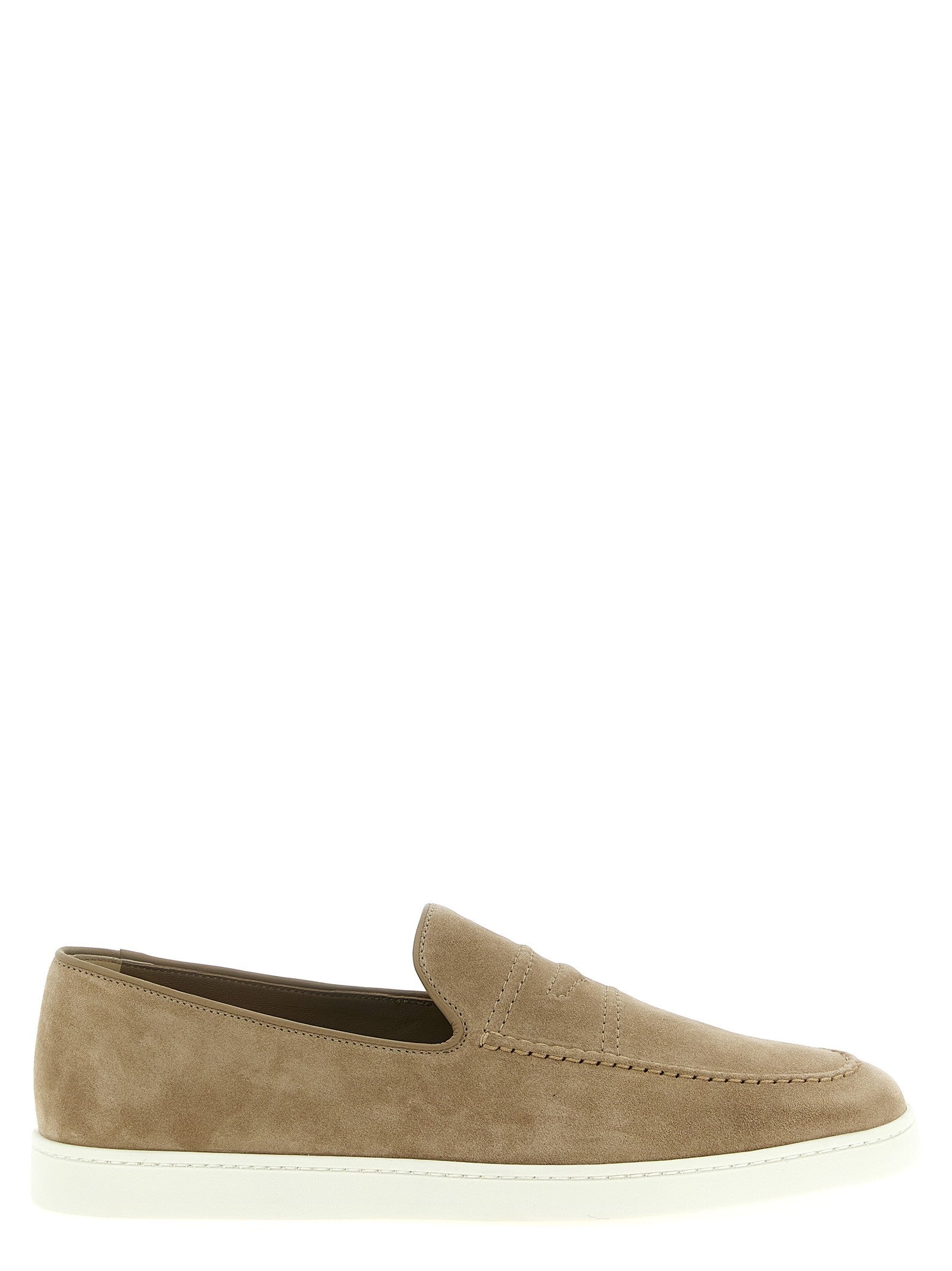 Suede loafers