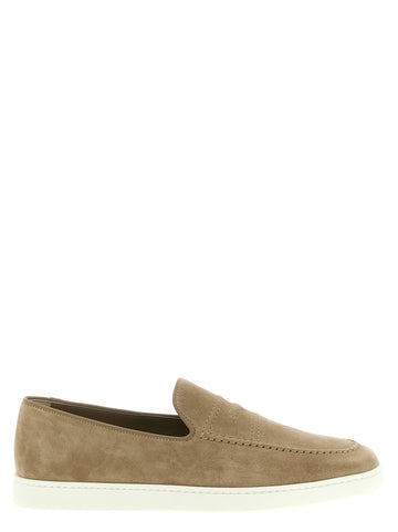 Suede loafers