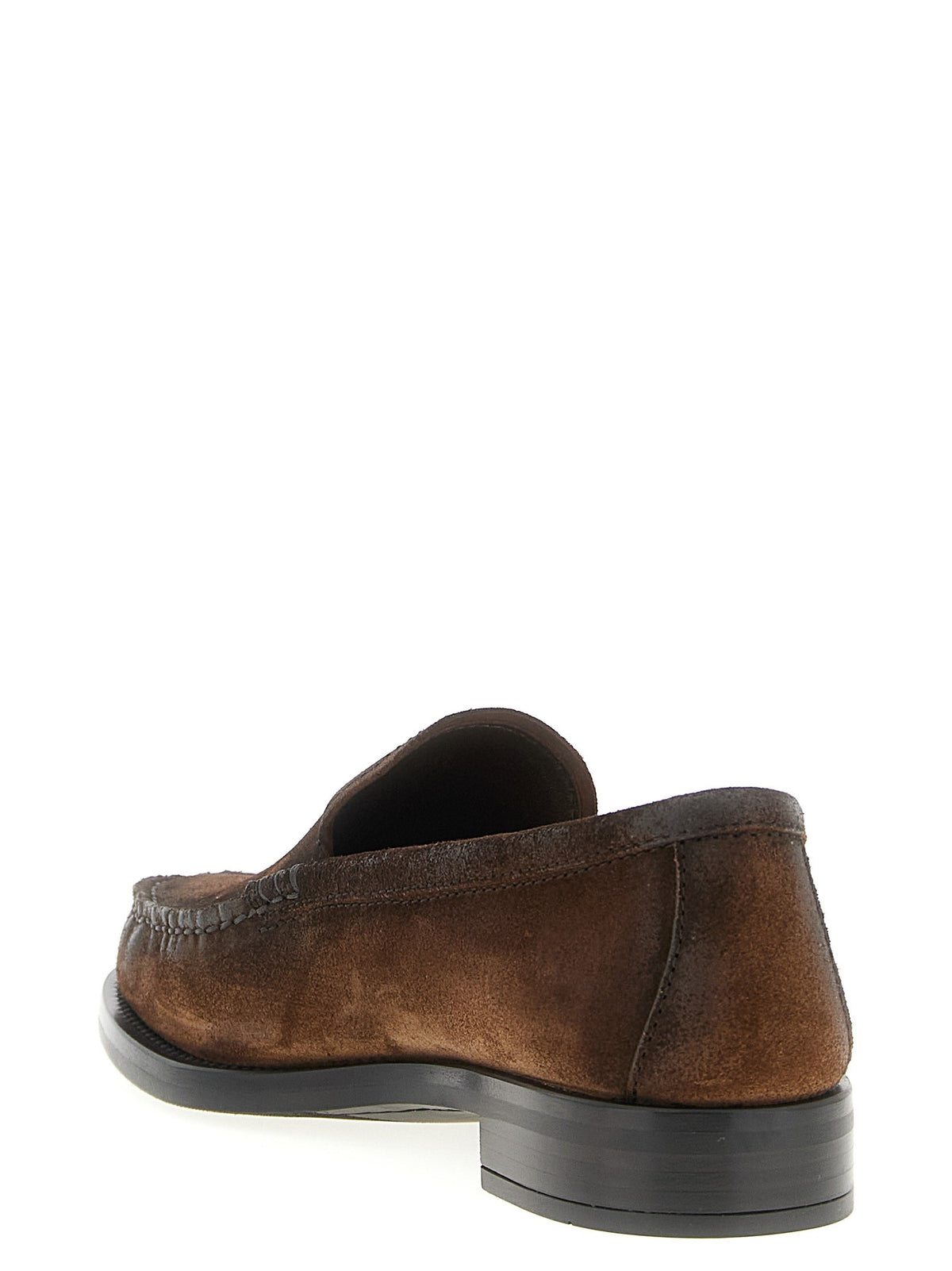 PRADA - Suede loafers