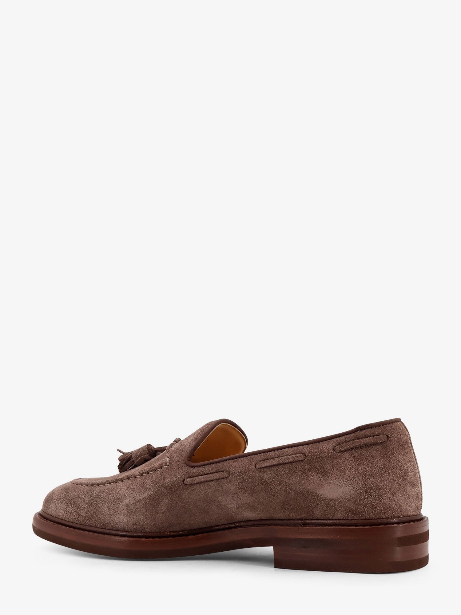 Suede loafers