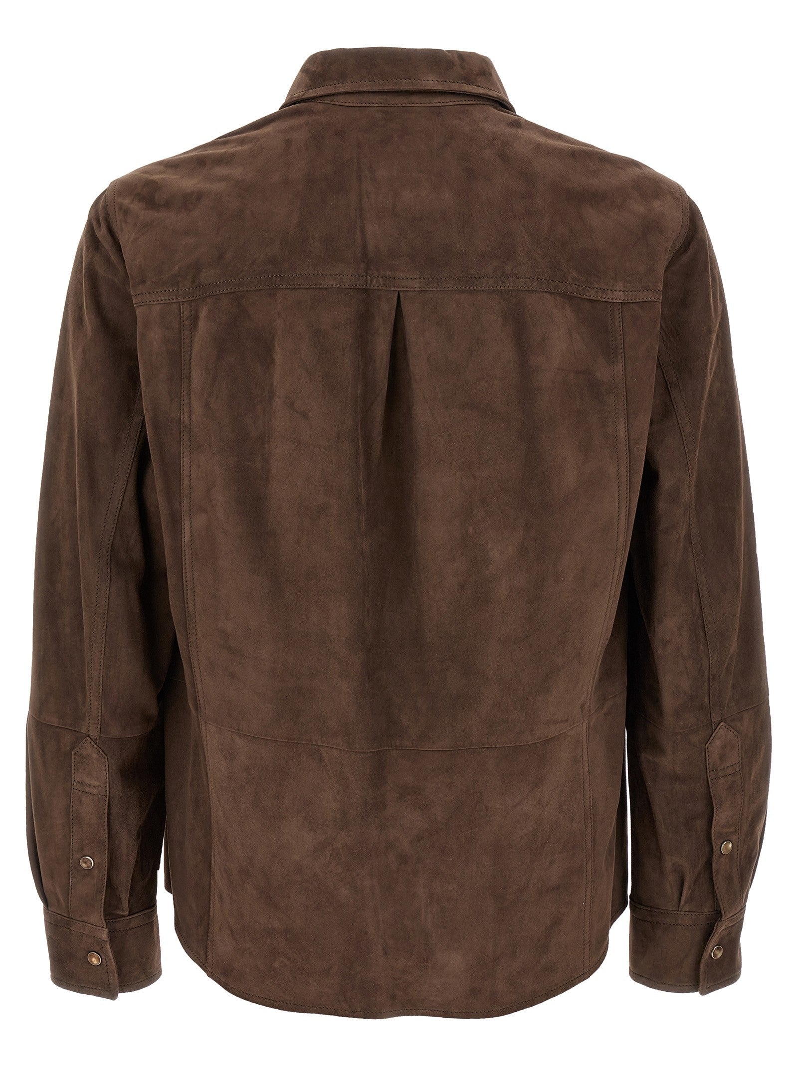 Brunello Cucinelli - Suede overshirt suede-overshirt_f4507b6c-bb78-4094-ab5e-d4d1c9e0f34b