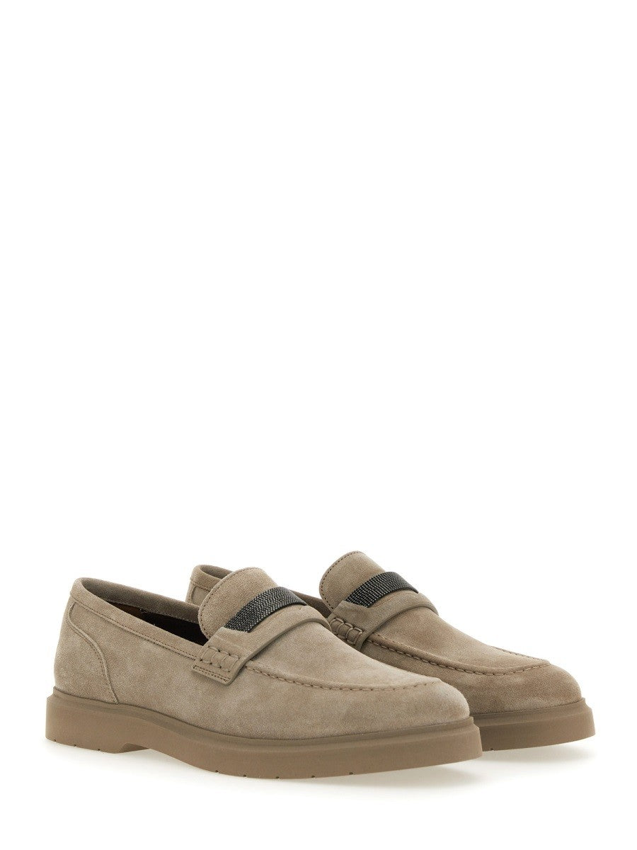SUEDE "PENNY" LOAFER