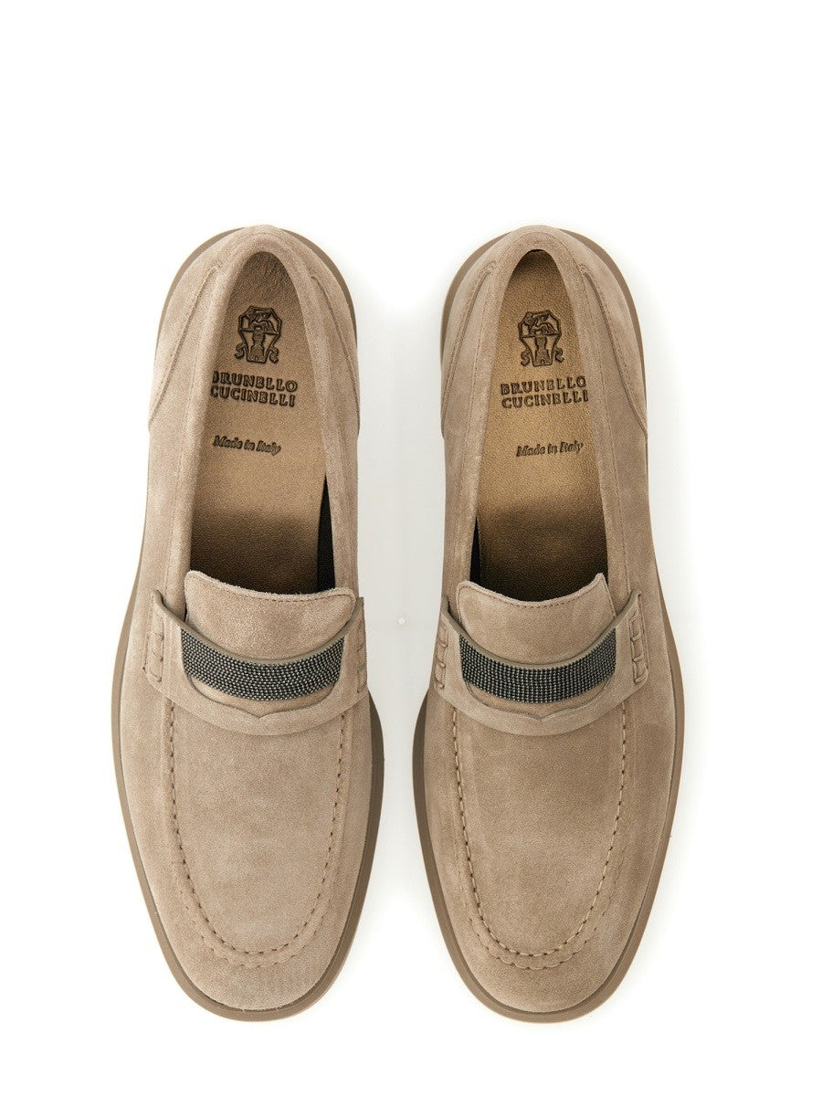 SUEDE "PENNY" LOAFER