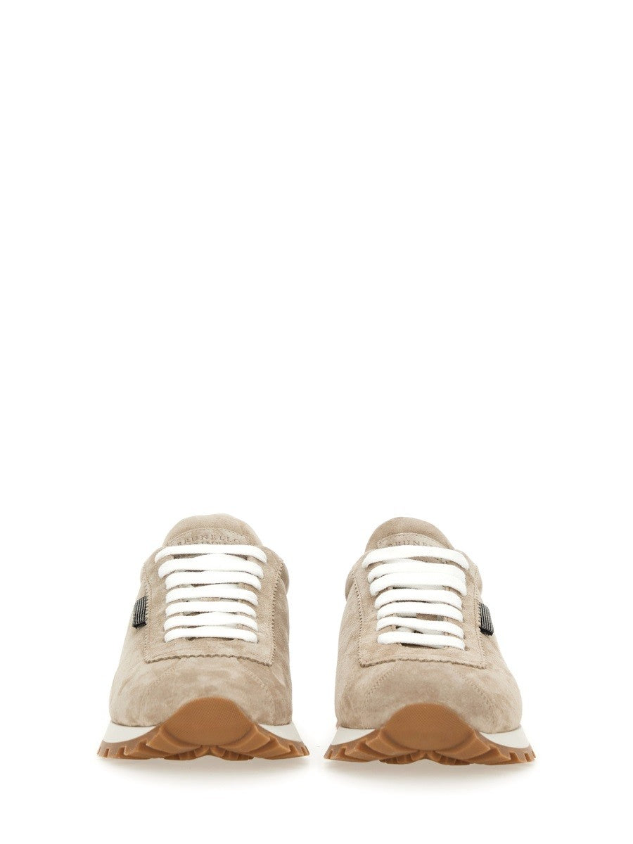 SUEDE RUNNING SNEAKER