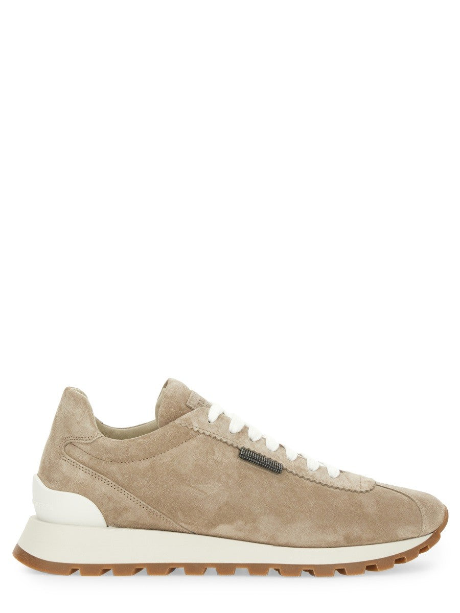 SUEDE RUNNING SNEAKER