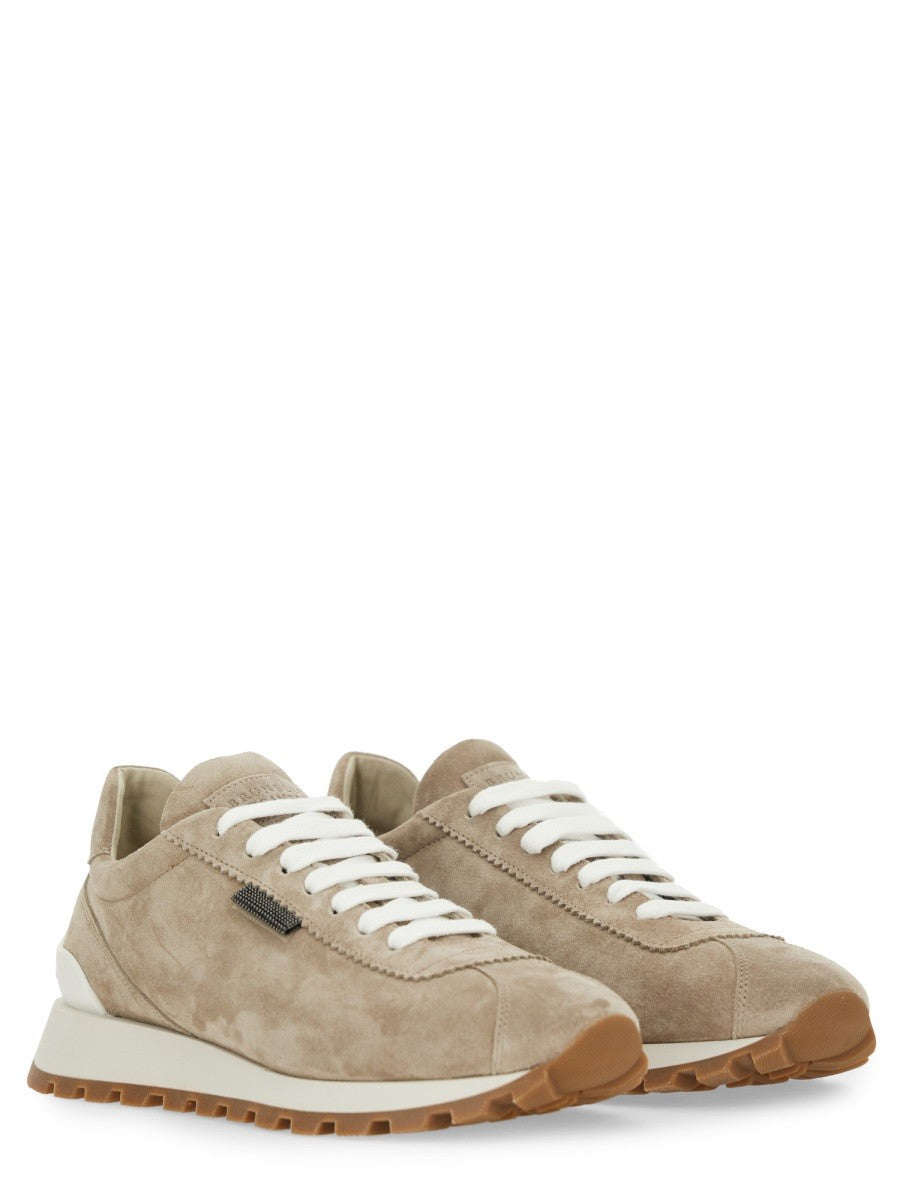 SUEDE RUNNING SNEAKER