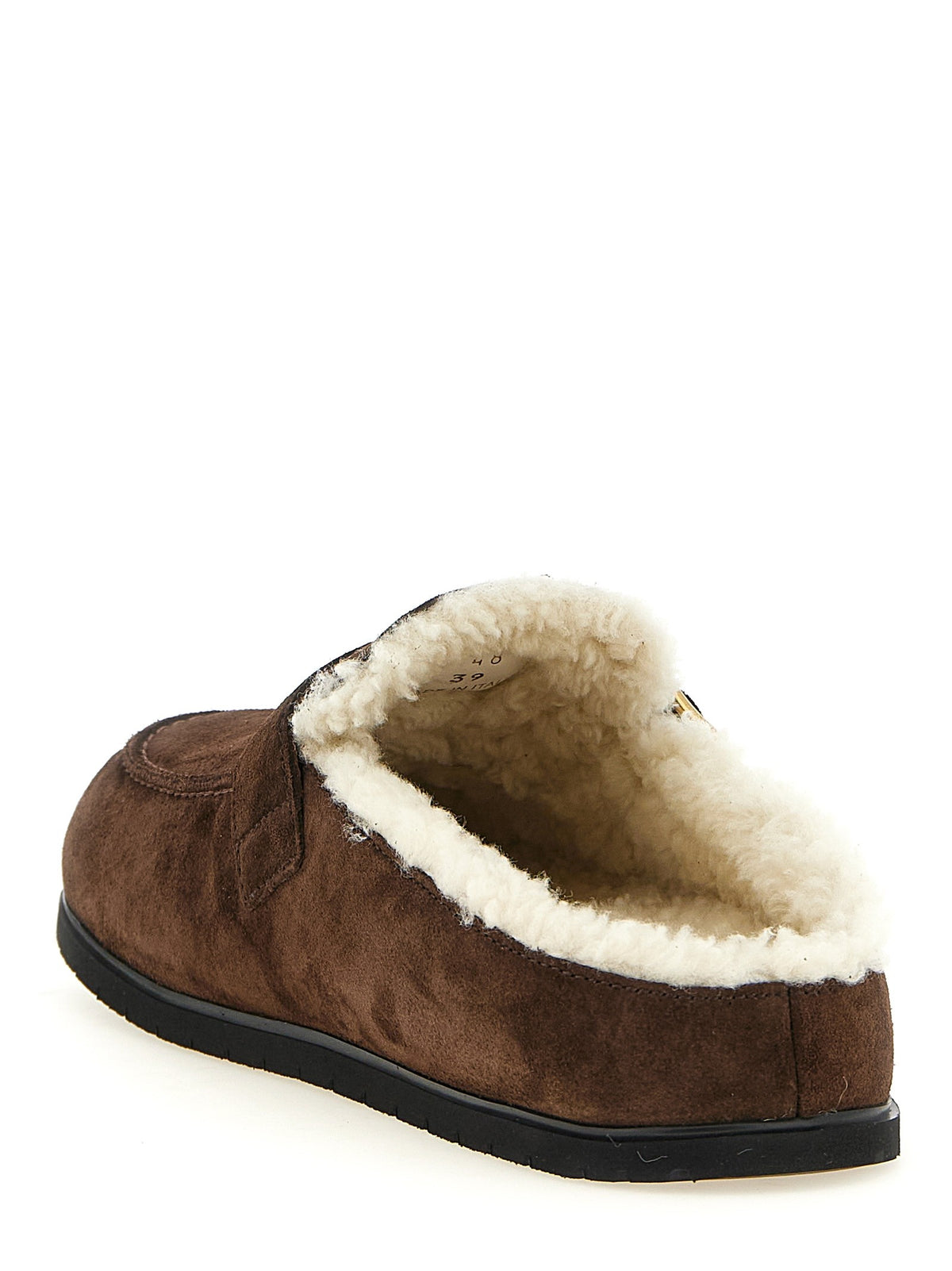 PRADA - Suede sabots