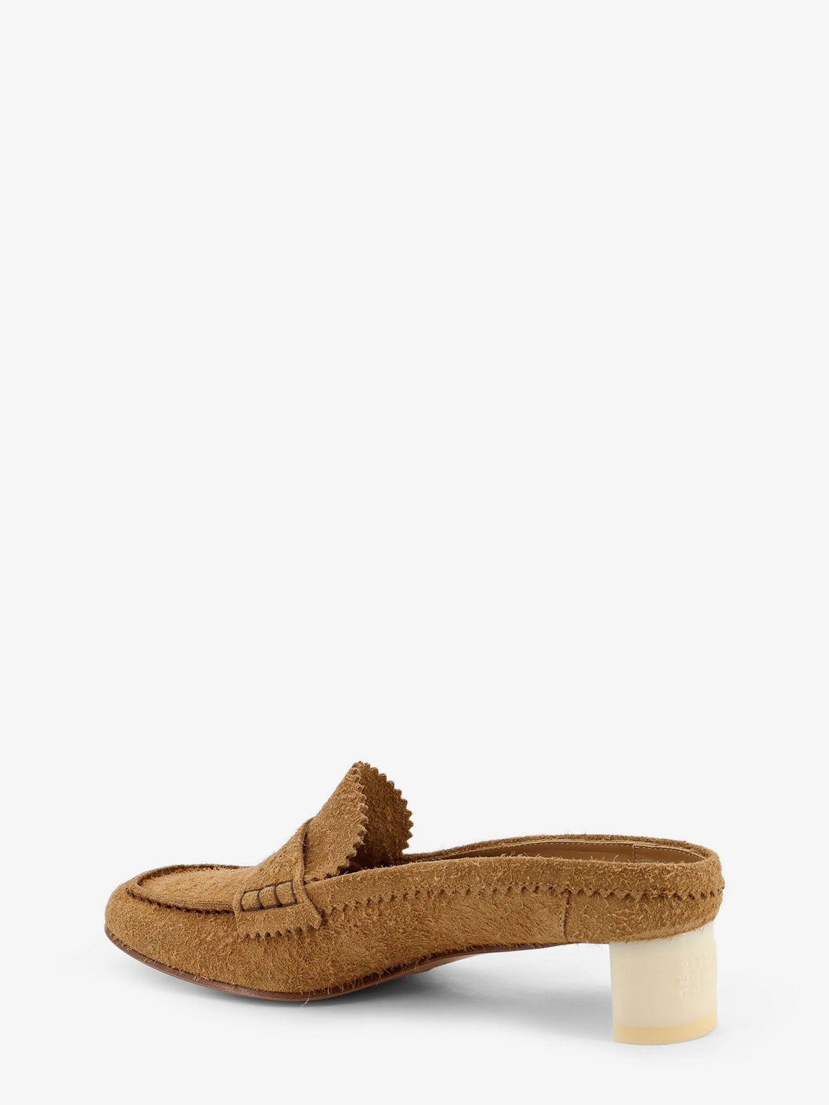 MM6 MAISON MARGIELA - Suede sandals with iconic engraved logo suede-sandals-with-iconic-engraved-logo