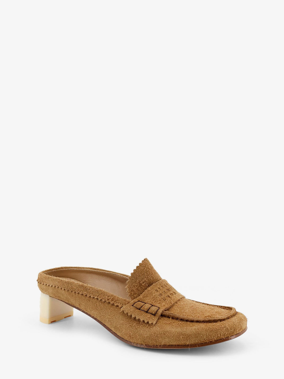 MM6 MAISON MARGIELA - Suede sandals with iconic engraved logo suede-sandals-with-iconic-engraved-logo_75180fe8-7f77-4aa2-8964-4fafa2bfc5b4