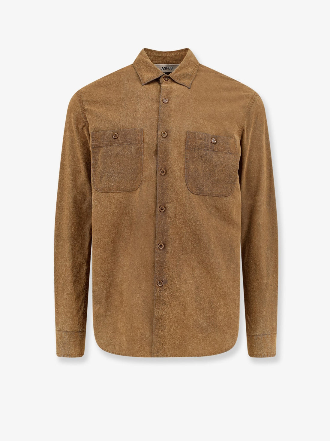 ASPESI ASPESI - Suede shirt