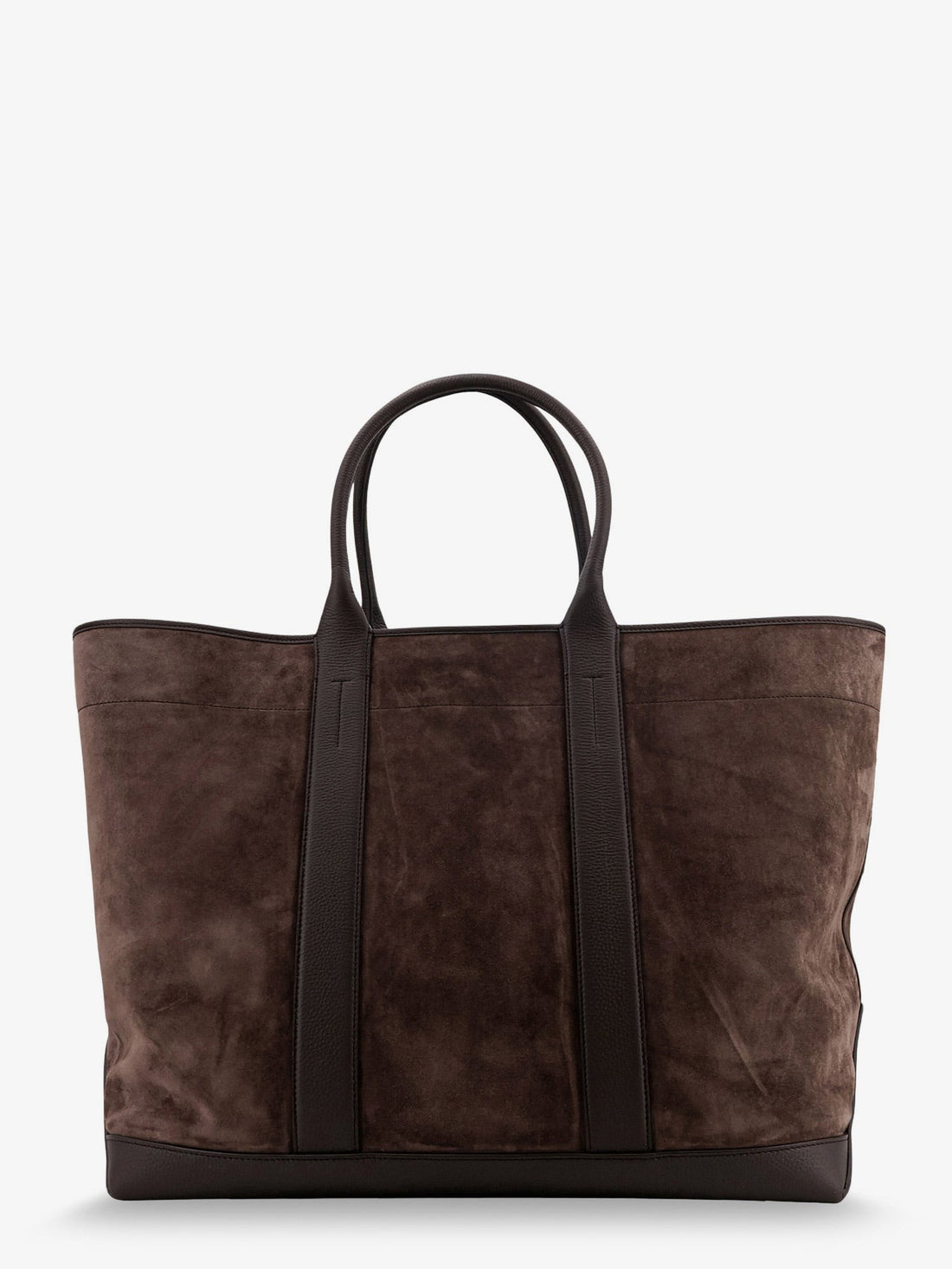 TOM FORD - Suede shopping bag with logo engraved on the bottom suede-shopping-bag-with-logo-engraved-on-the-bottom