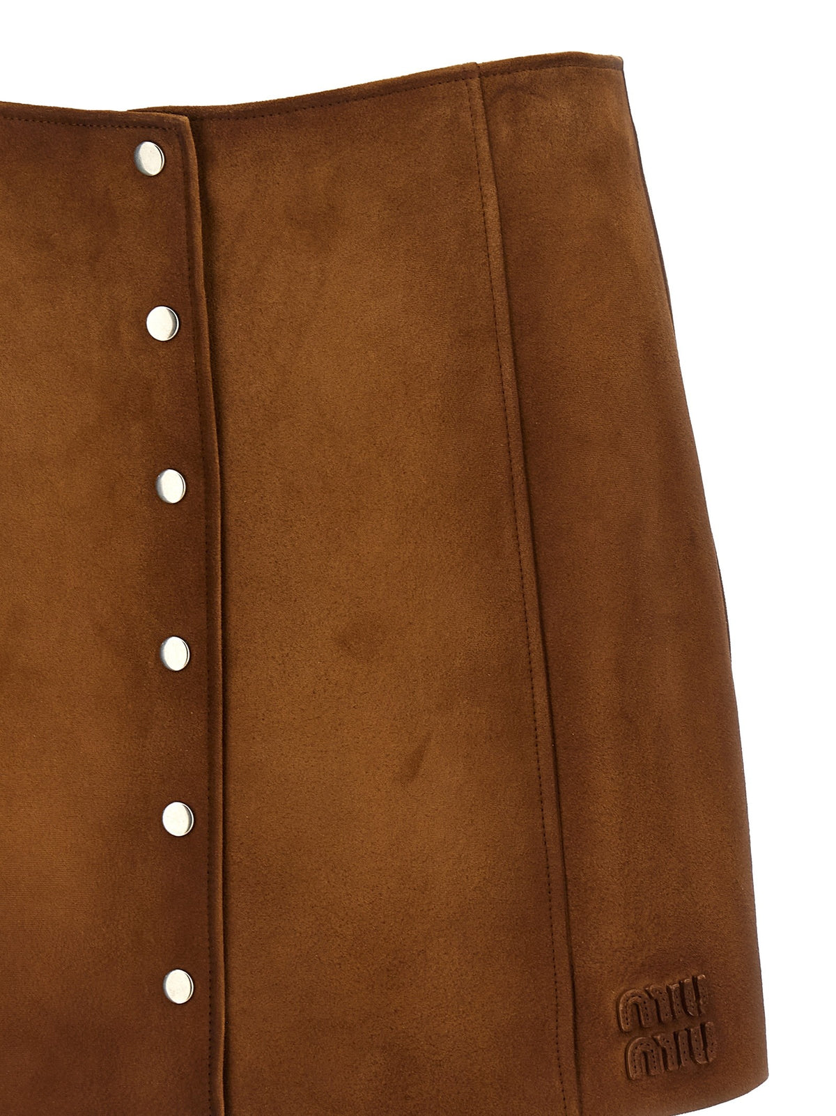 Miu Miu - Suede skirt