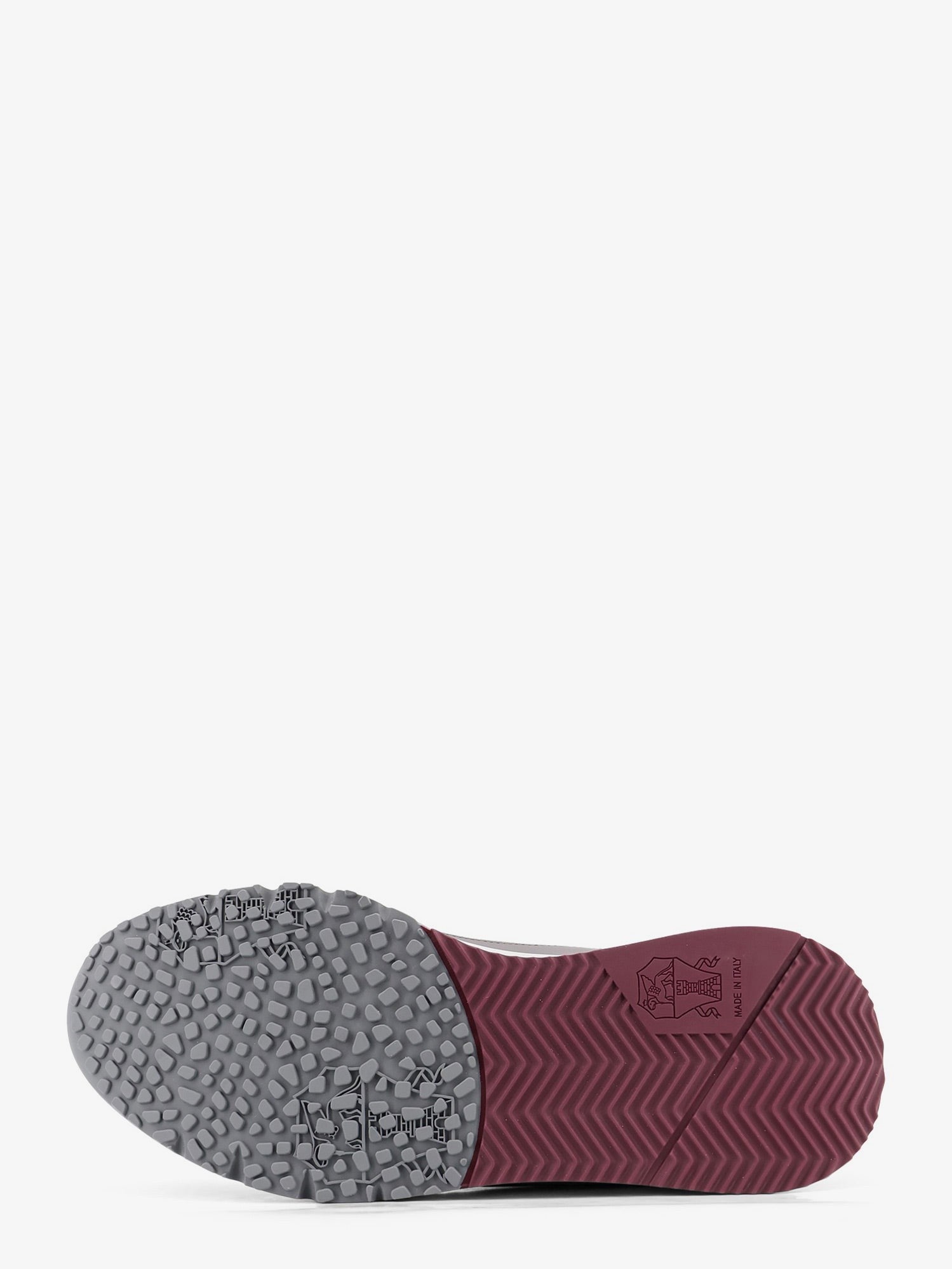 Brunello Cucinelli - Suede sneakers with leather inserts