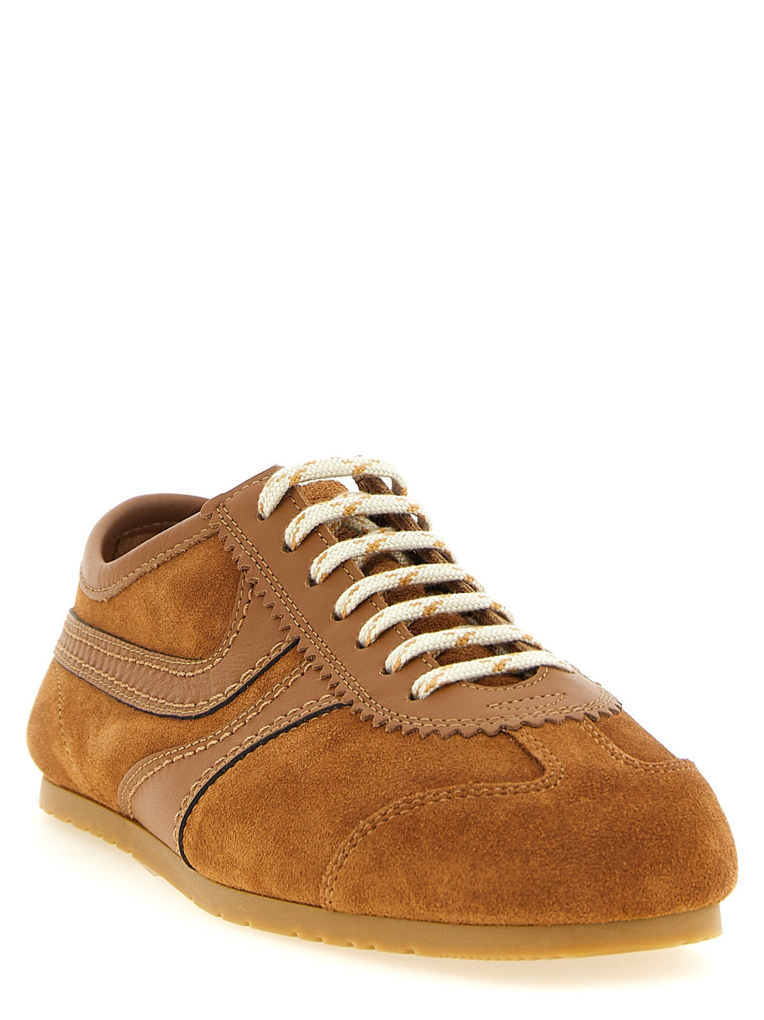 Dries Van Noten - Suede sneakers Brown